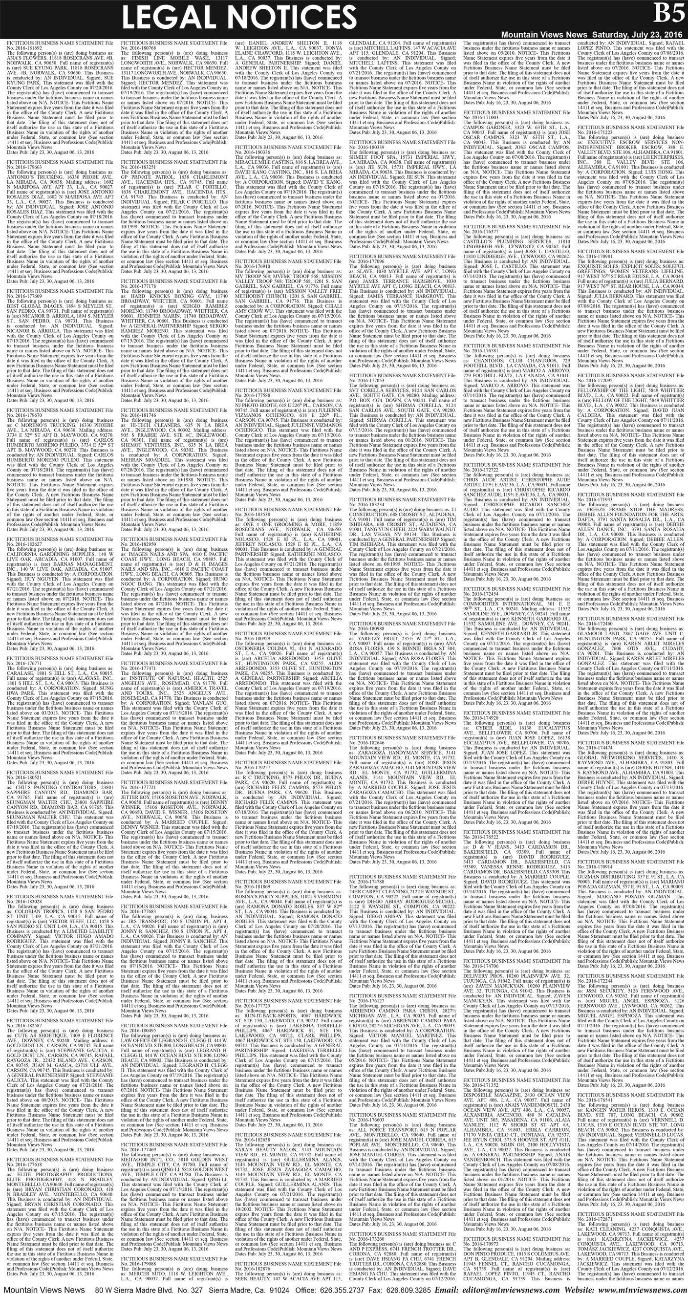 MVNews this week:  Page B:5