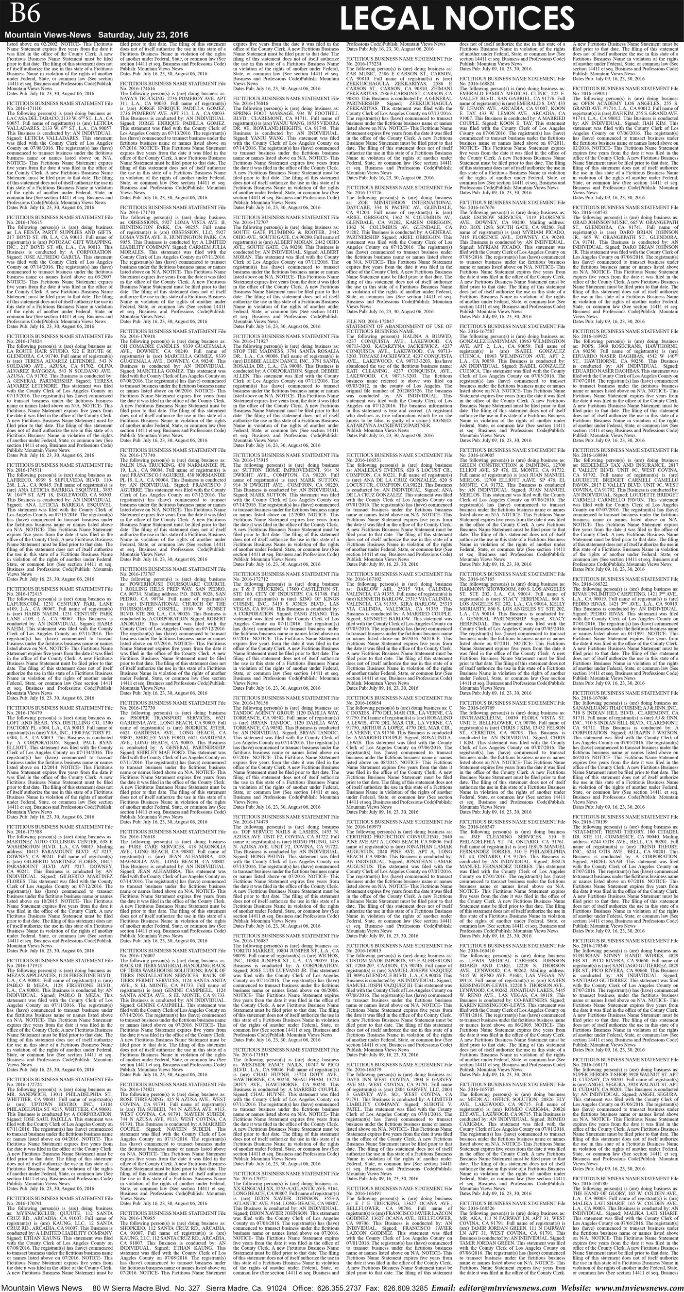 MVNews this week:  Page B:6