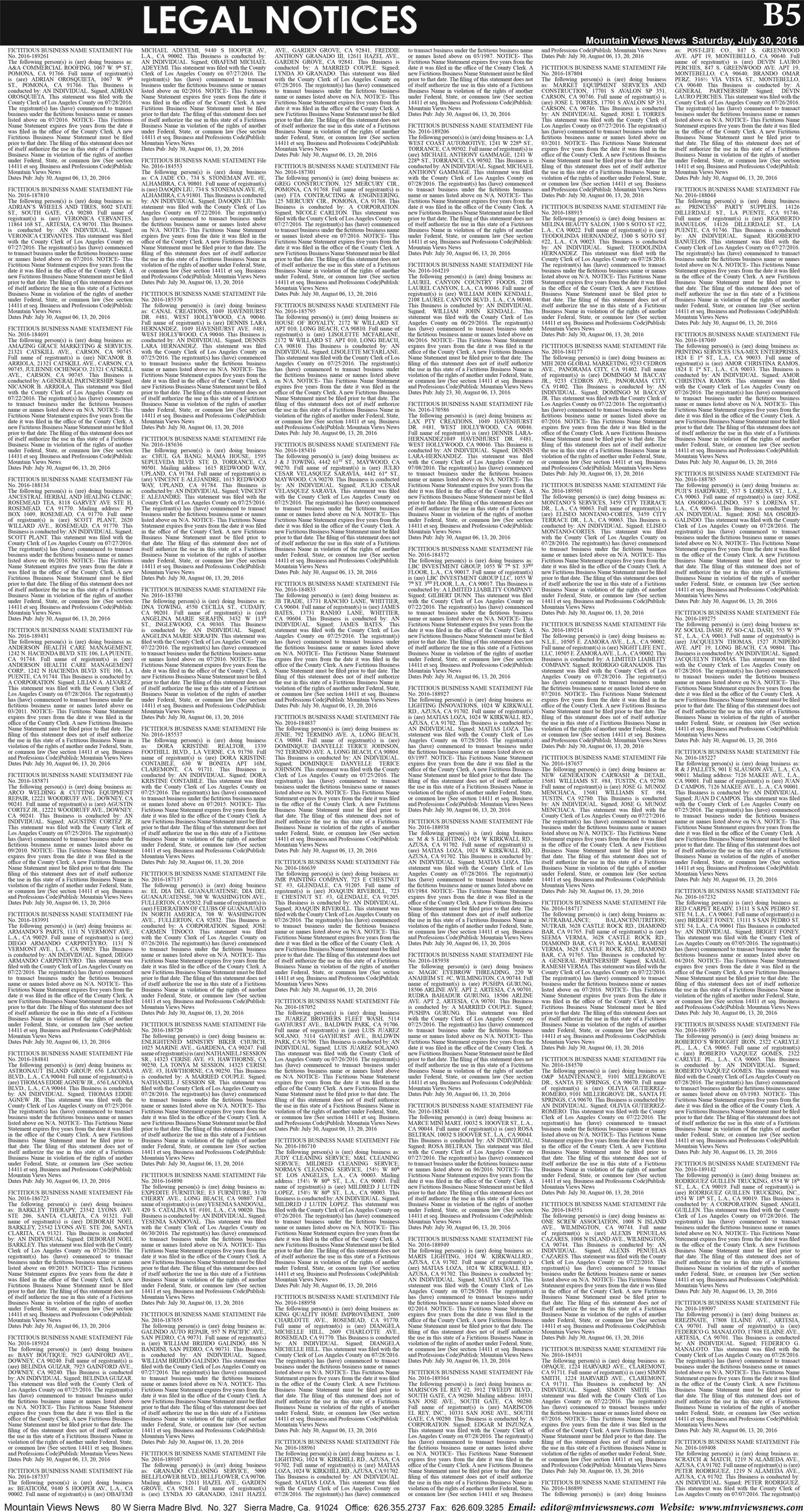 MVNews this week:  Page B:5