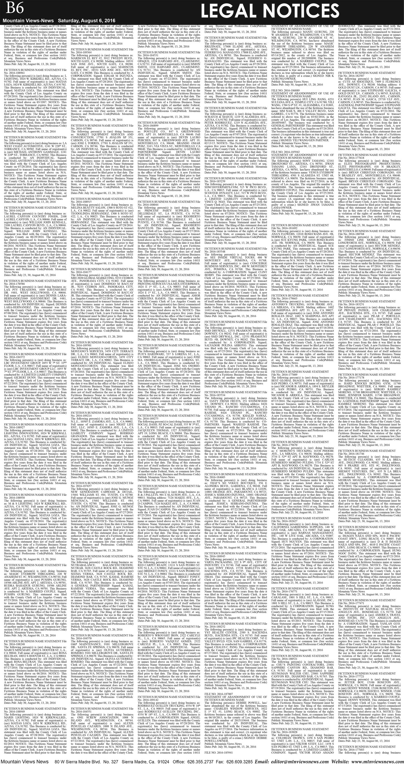 MVNews this week:  Page B:6