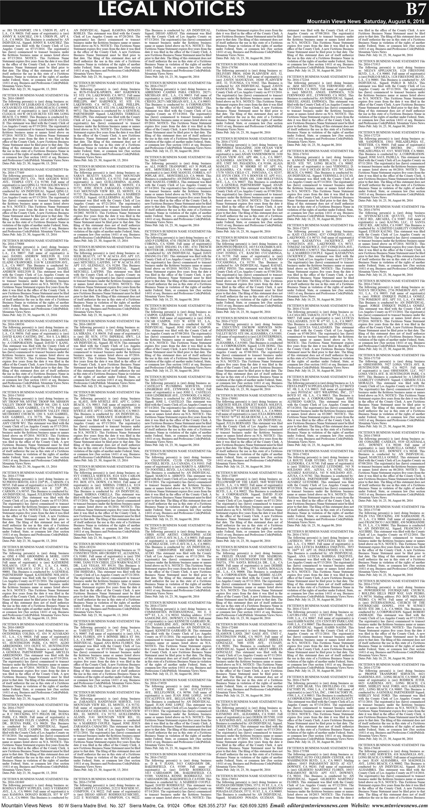 MVNews this week:  Page B:7