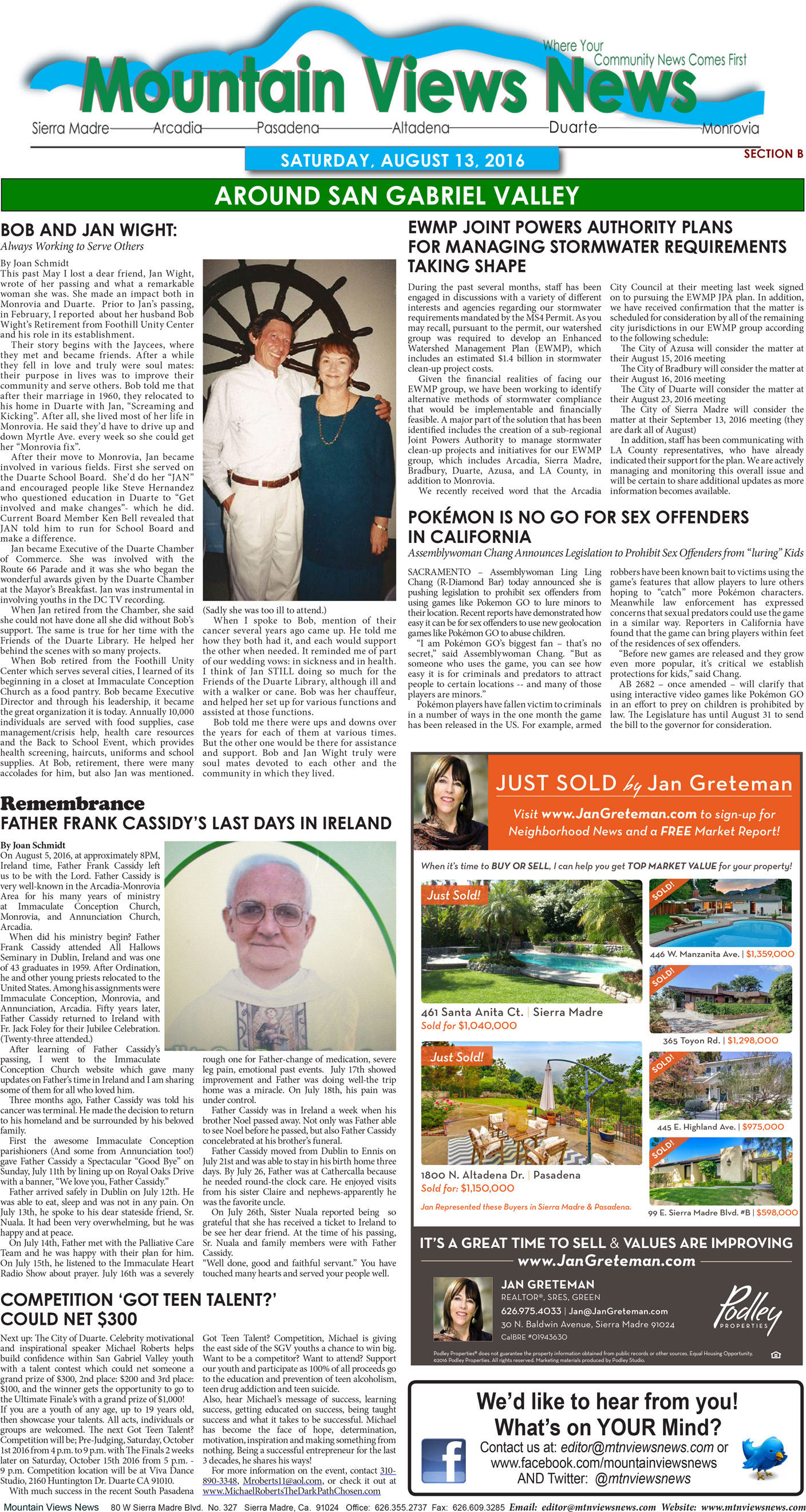 MVNews this week:  Page B:1