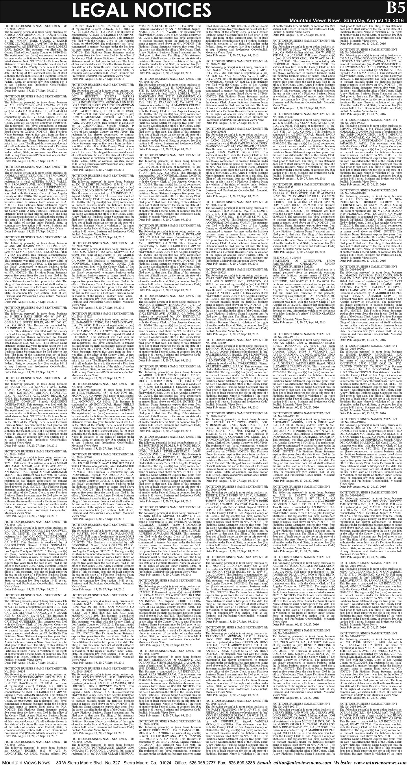 MVNews this week:  Page B:5