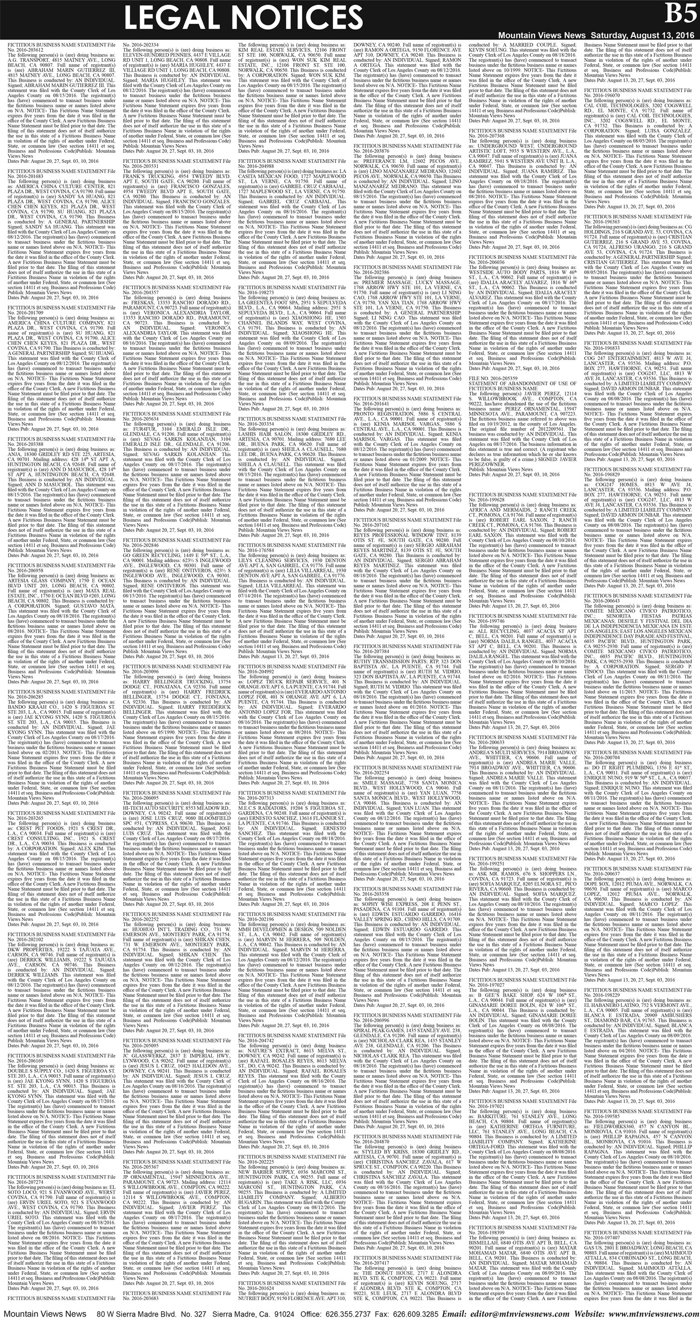 MVNews this week:  Page B:5