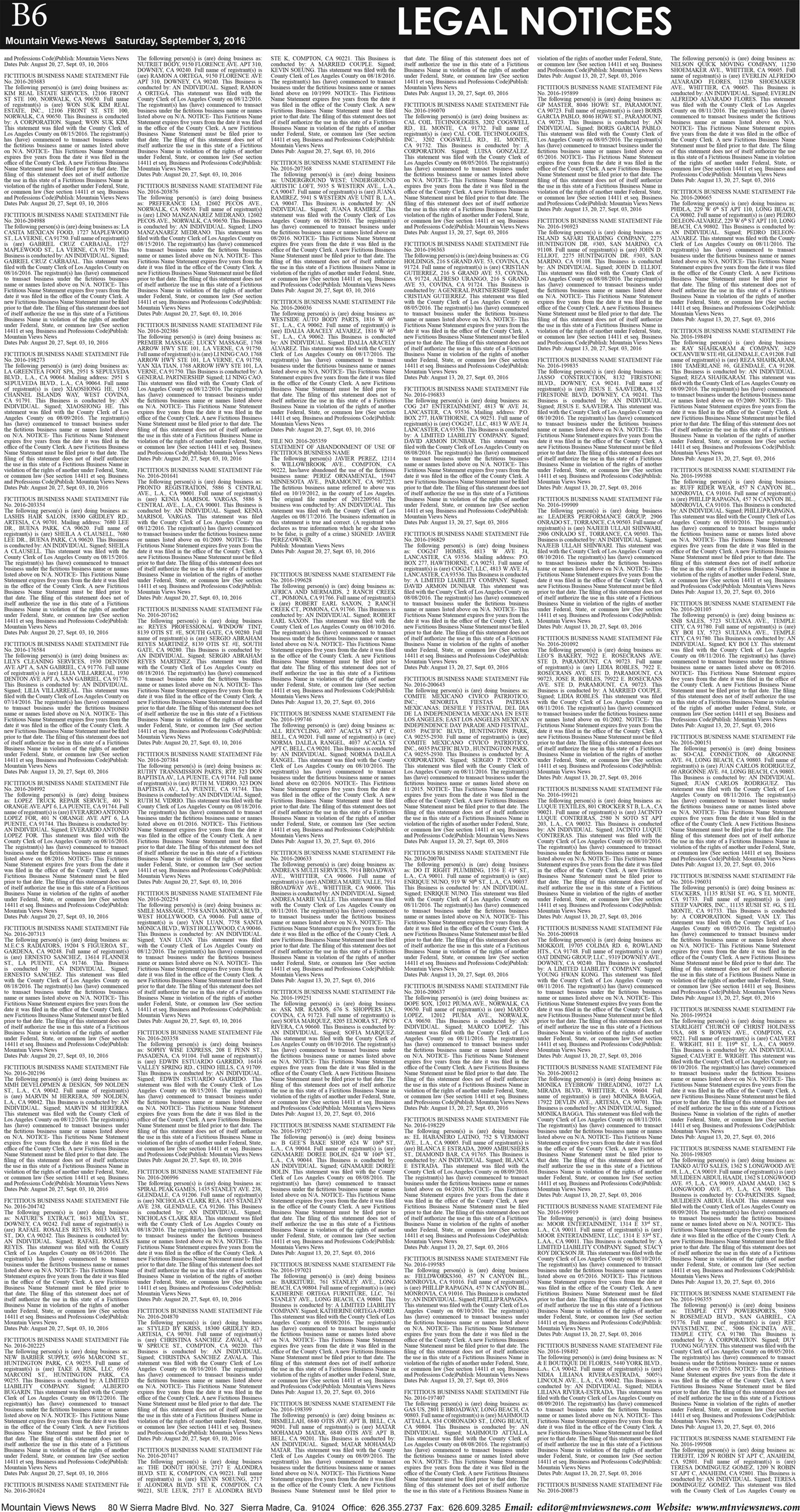 MVNews this week:  Page B:6