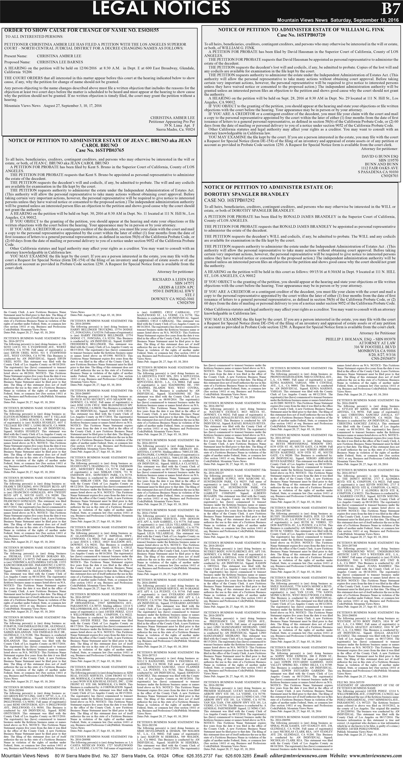 MVNews this week:  Page B:7