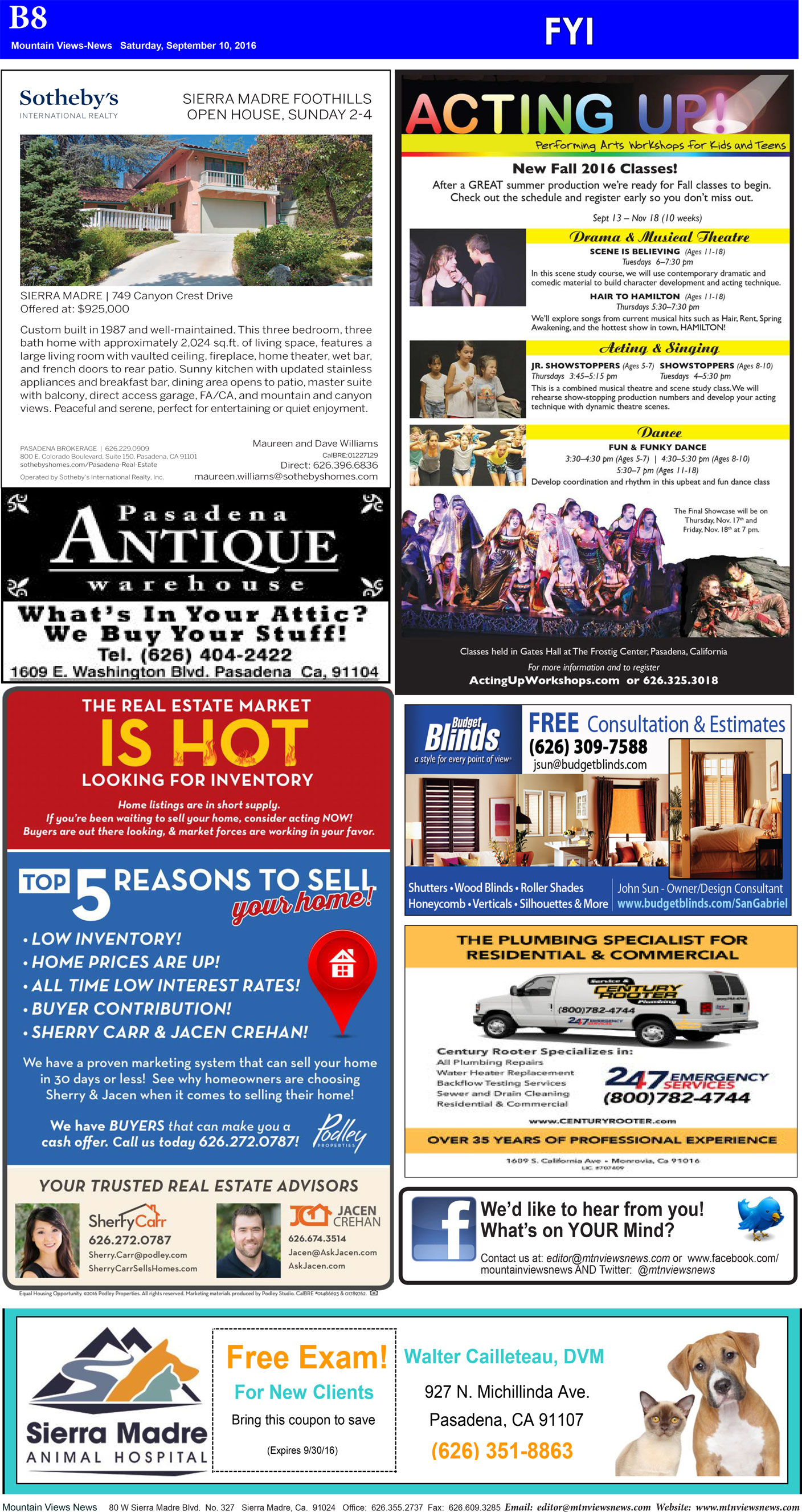 MVNews this week:  Page B:8