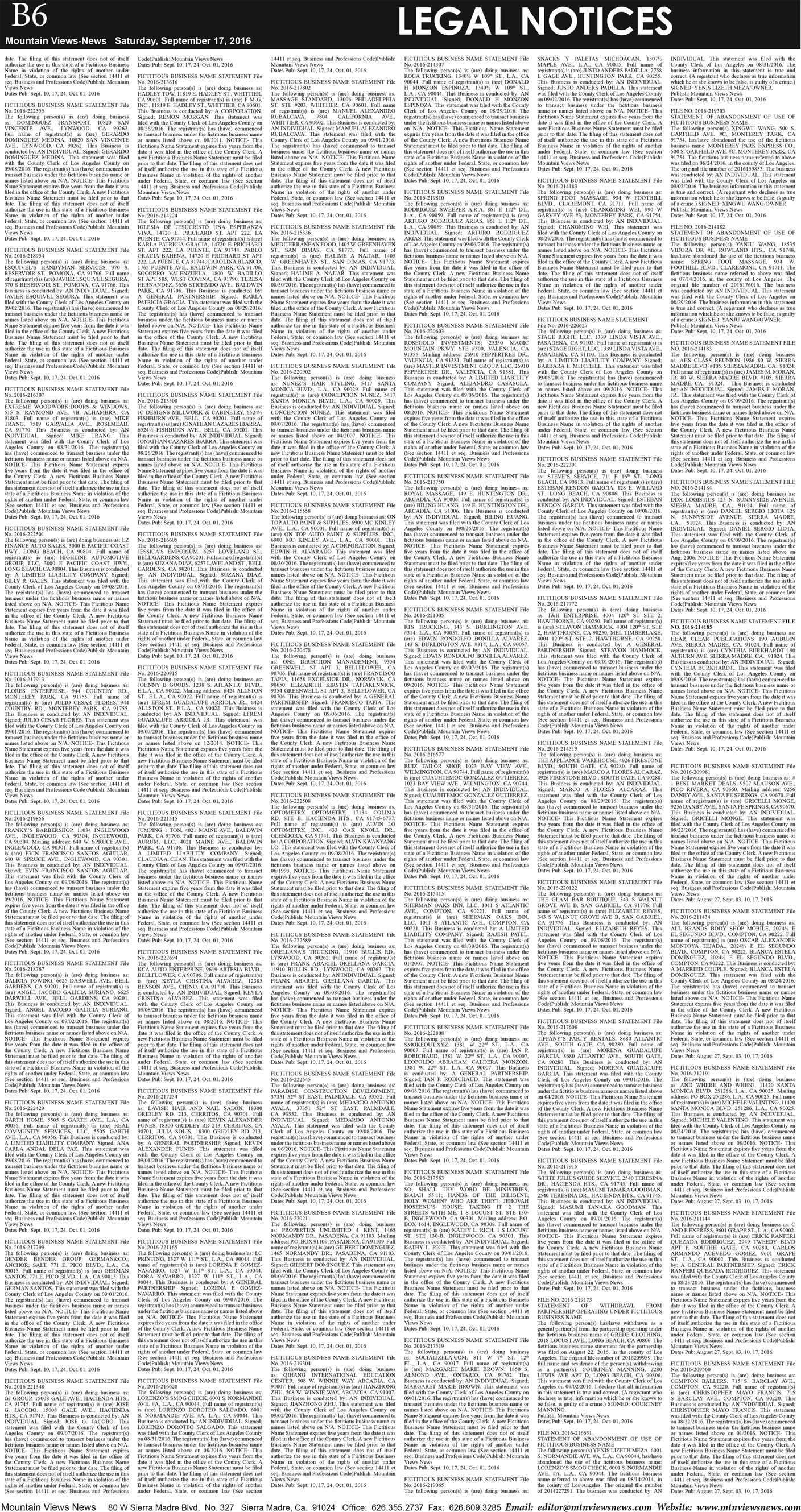 MVNews this week:  Page B:6