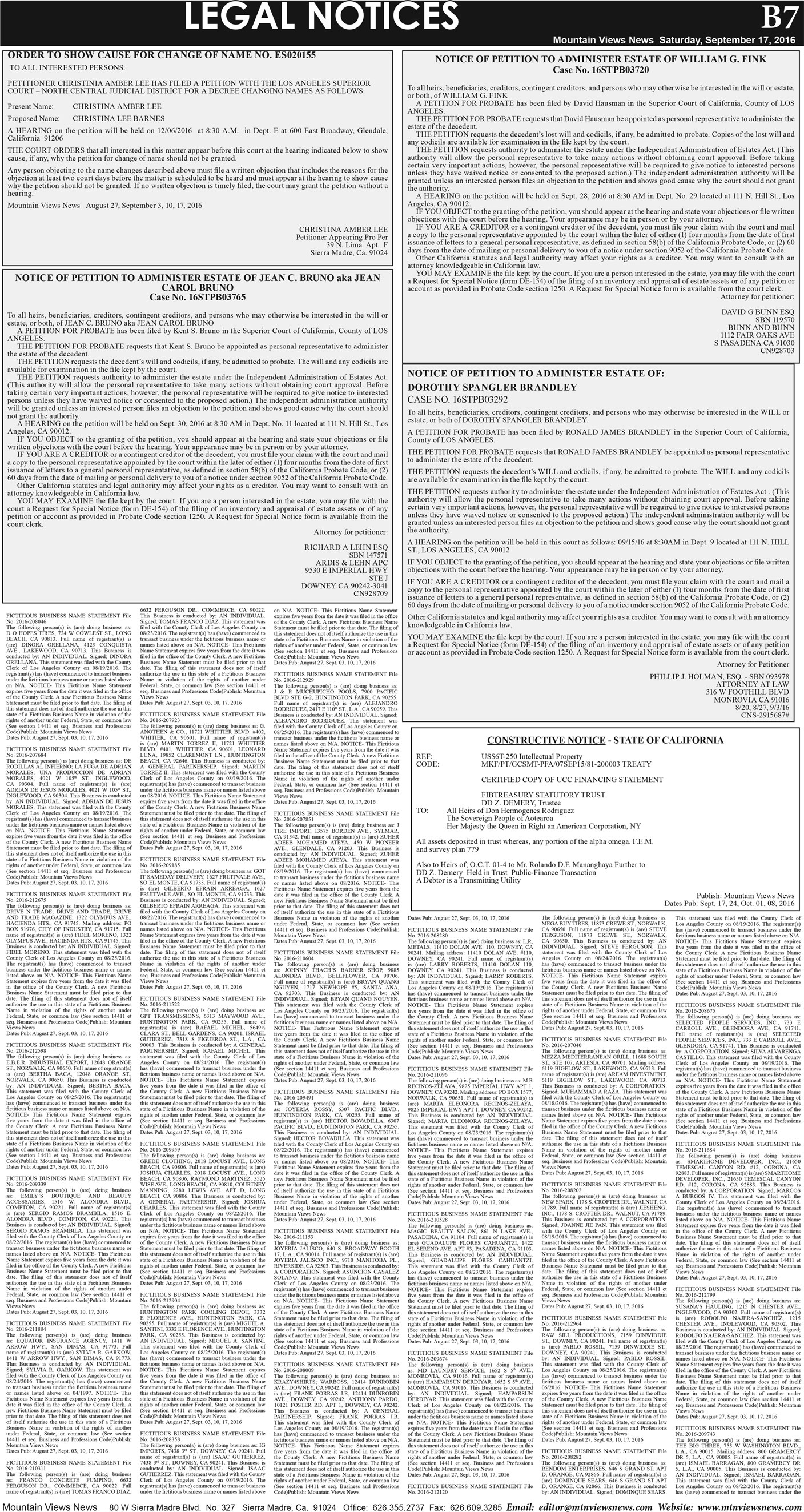 MVNews this week:  Page B:7