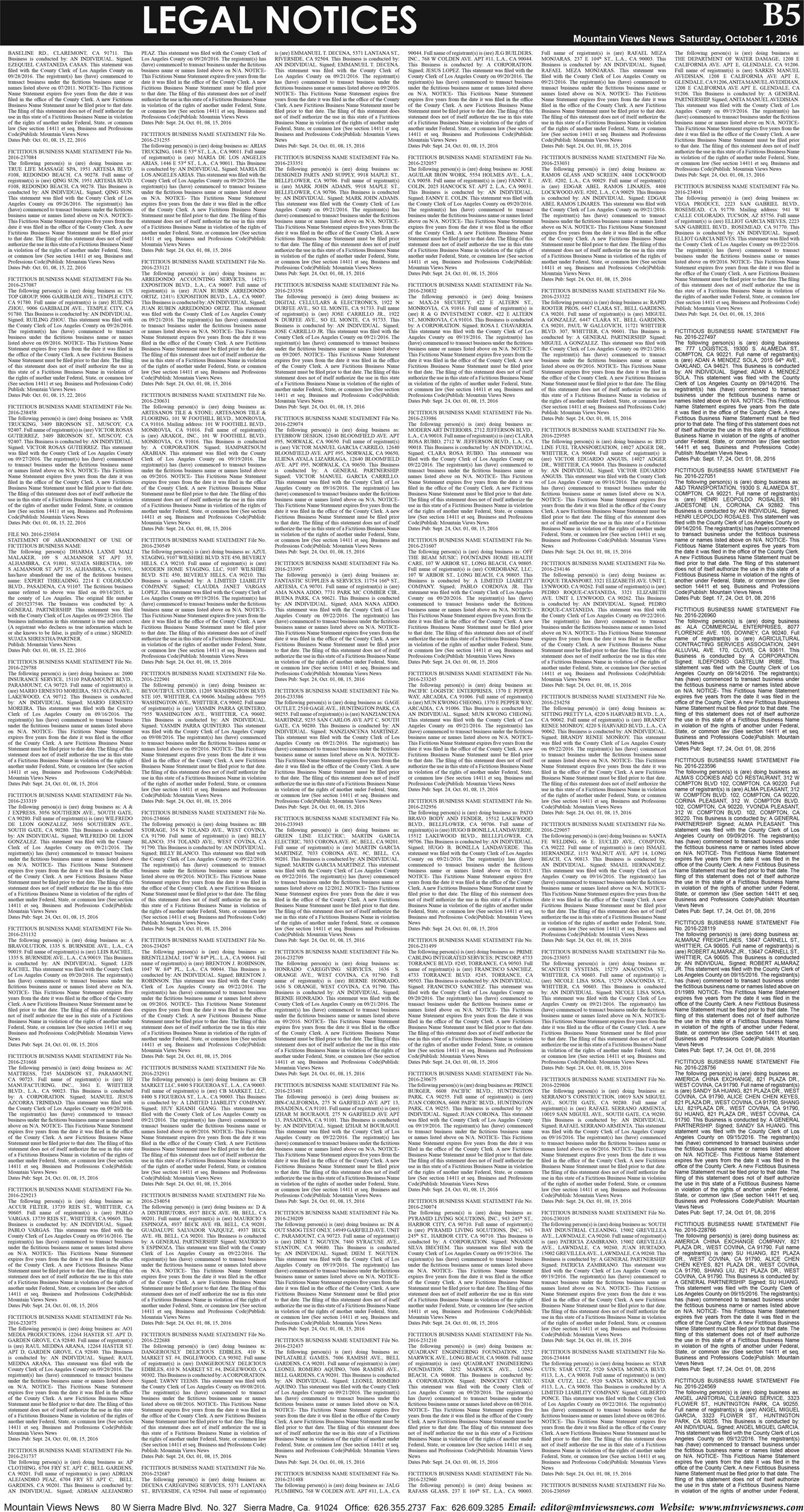 MVNews this week:  Page B:5