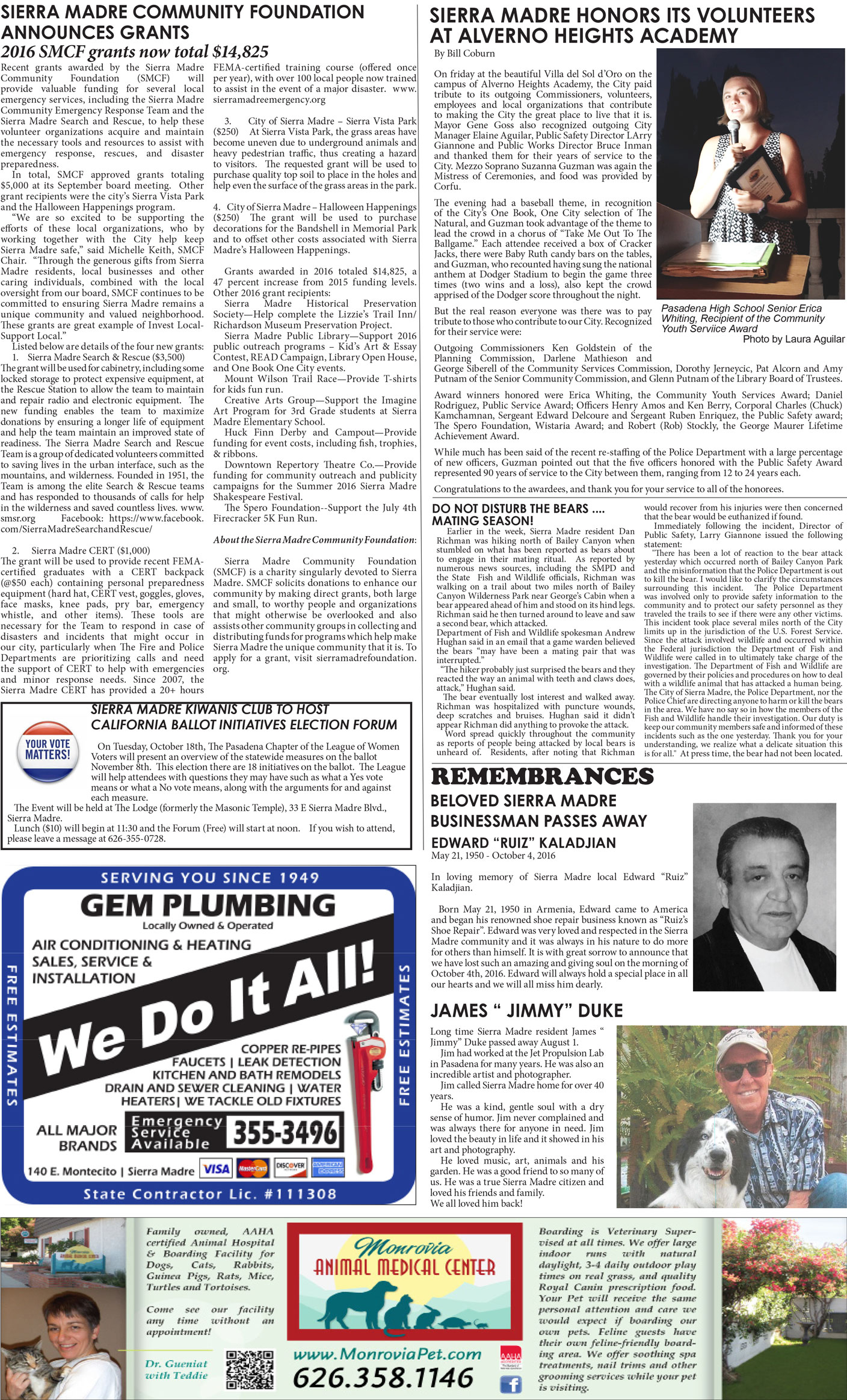 MVNews this week:  Page 1