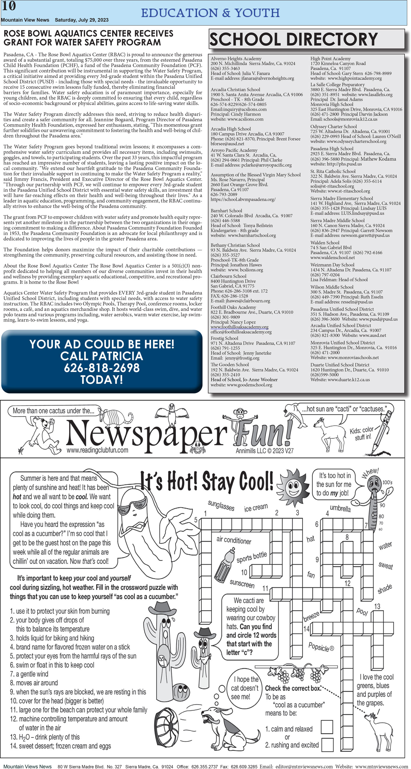 MVNews this week:  Page 10