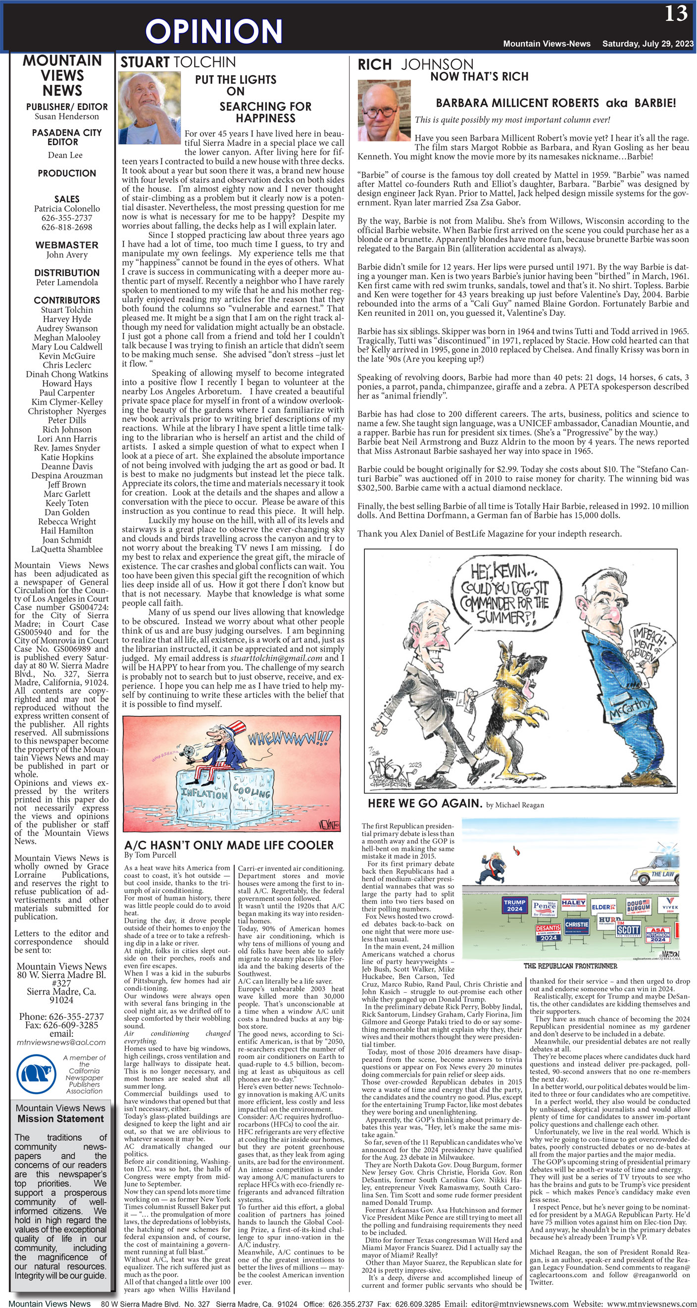 MVNews this week:  Page 13