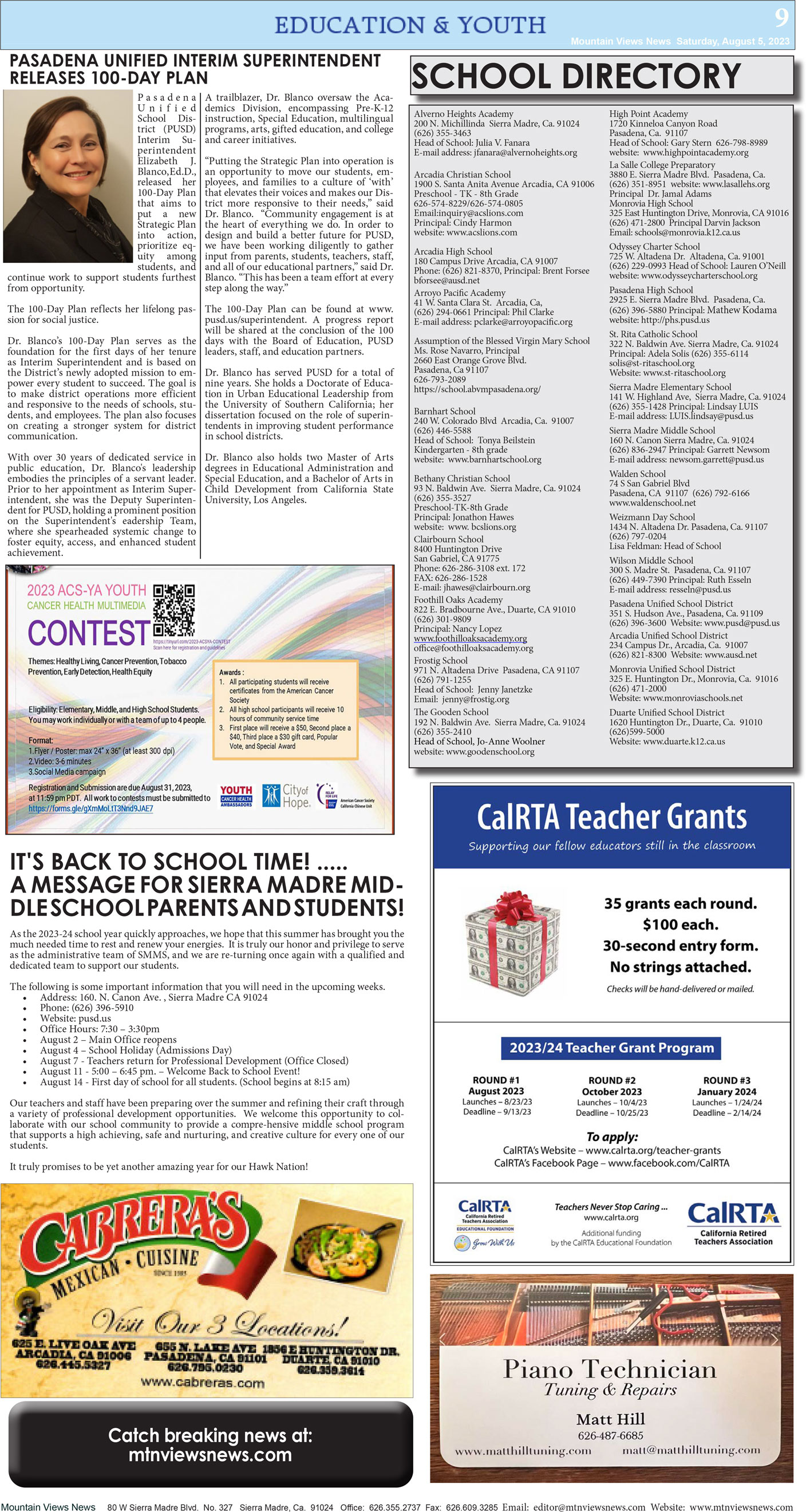 MVNews this week:  Page 9