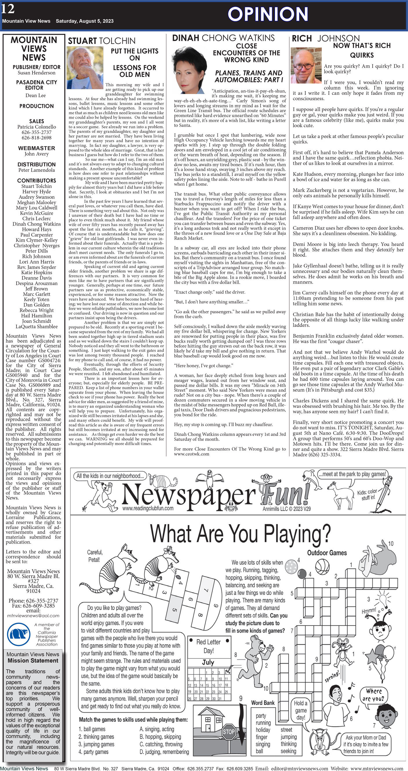 MVNews this week:  Page 12