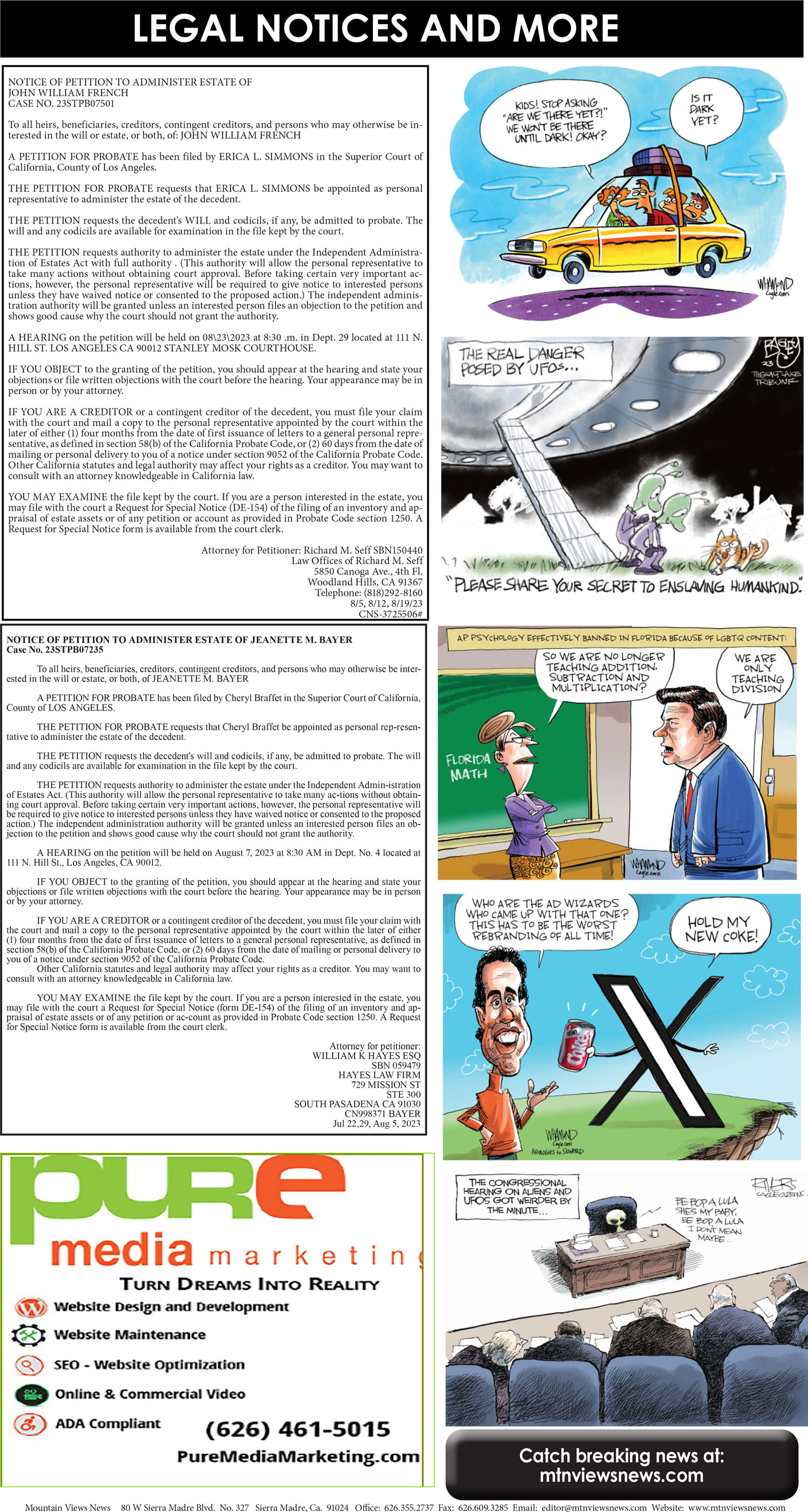 MVNews this week:  Page 14