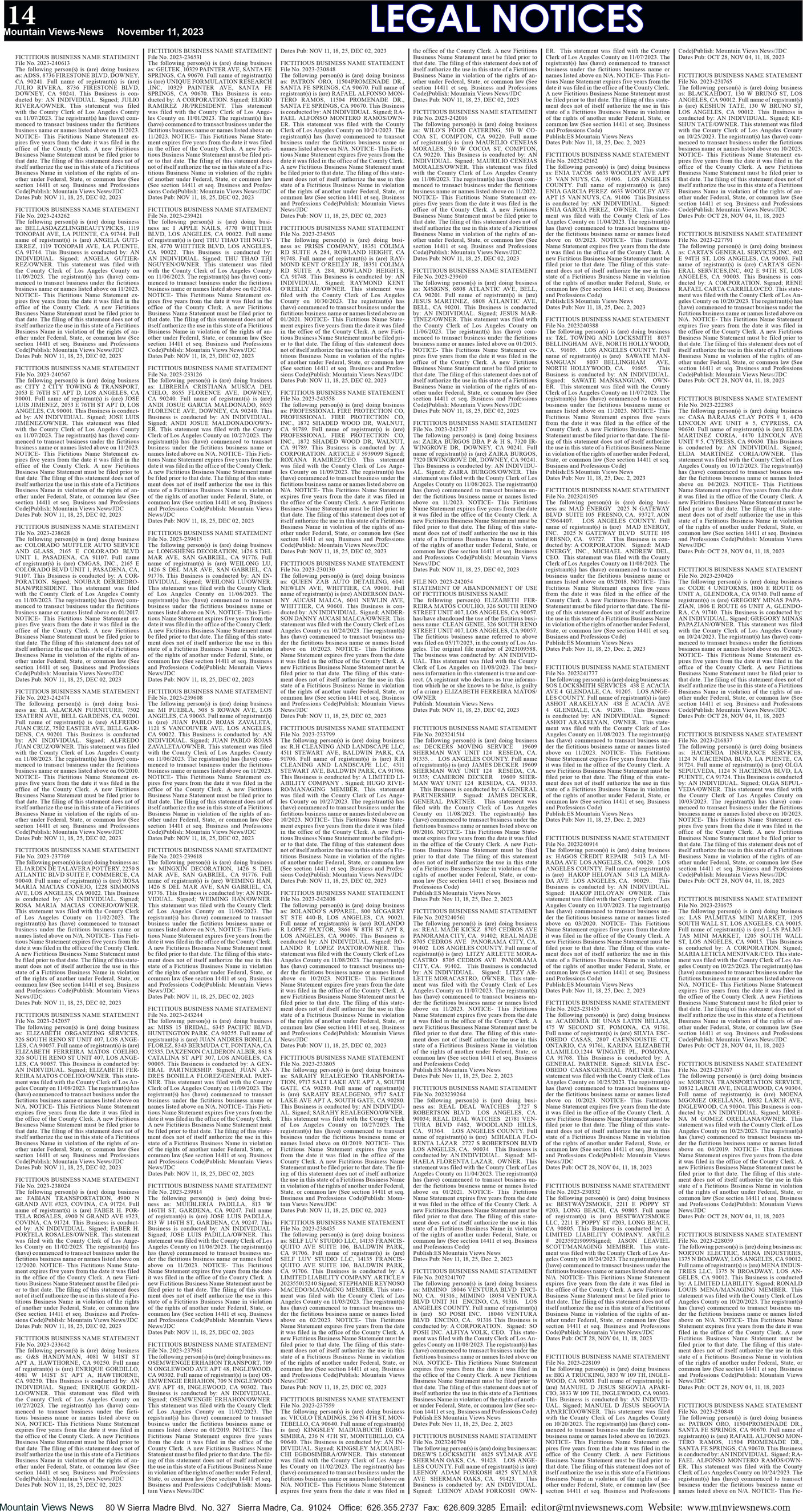 MVNews this week:  Page 14