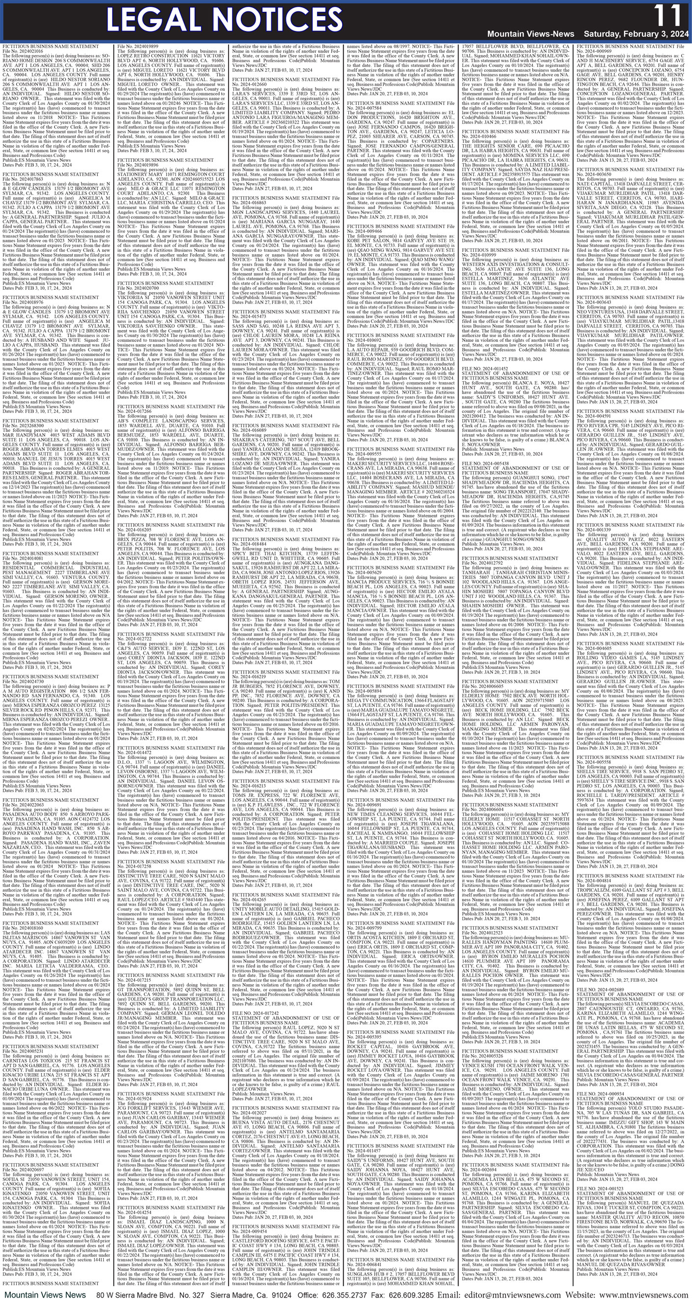 MVNews this week:  Page 11