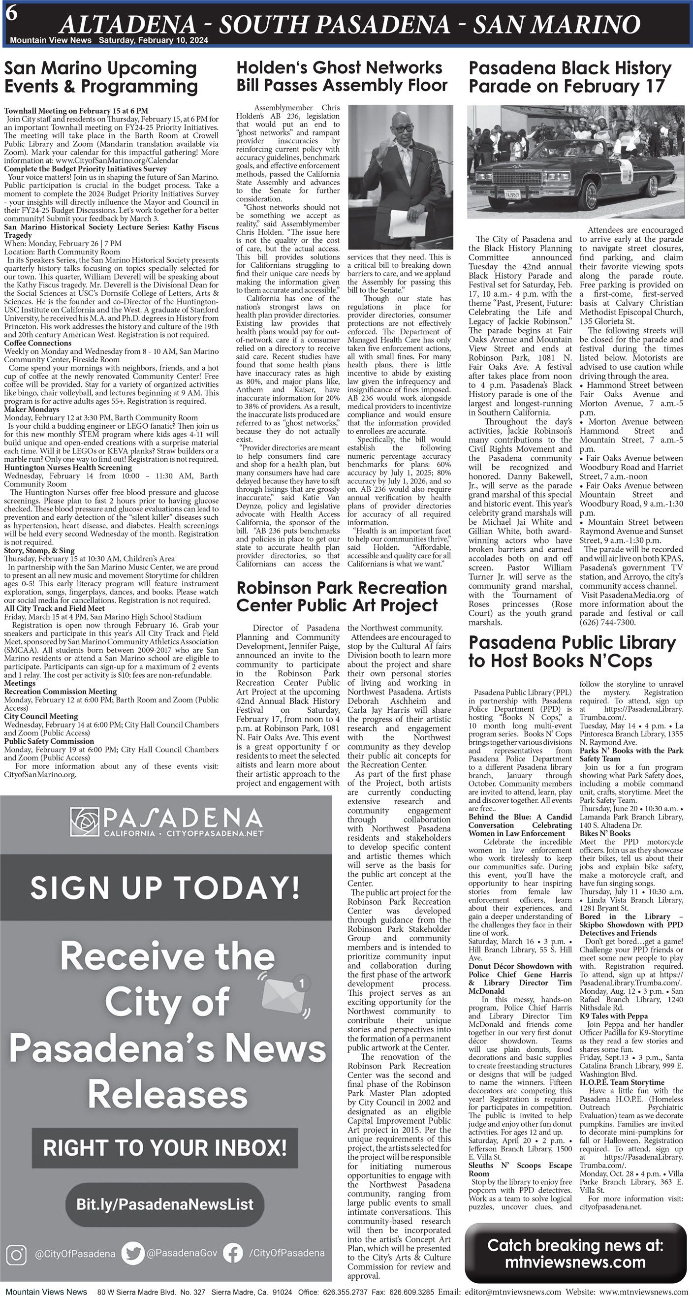 MVNews this week:  Page 6