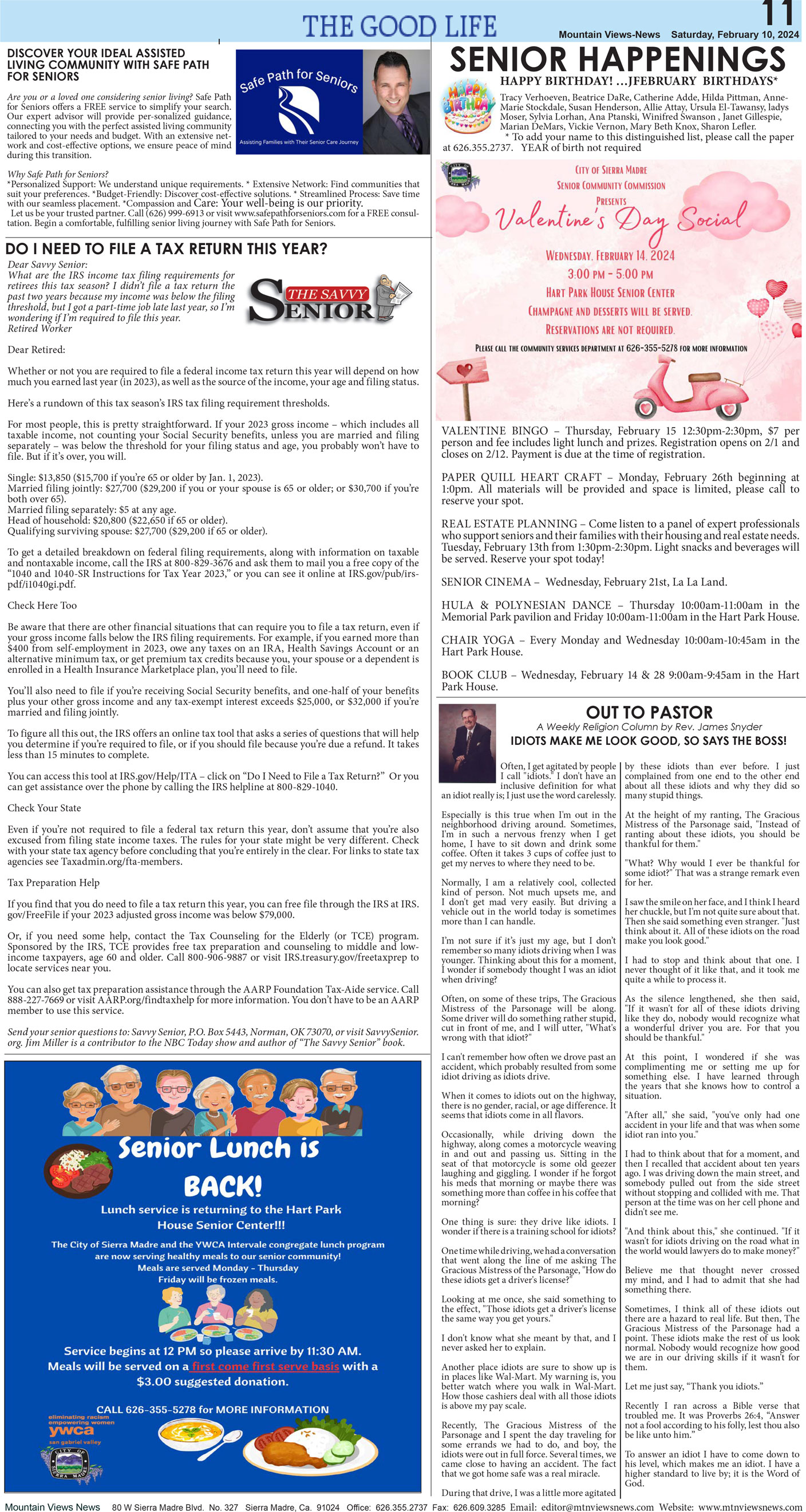 MVNews this week:  Page 11