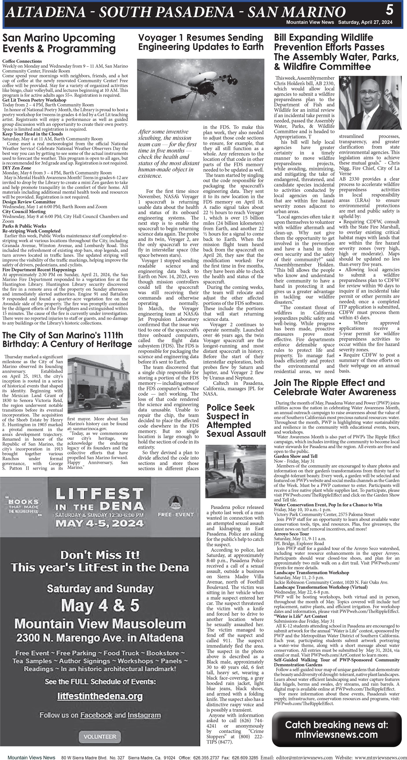 MVNews this week:  Page 5