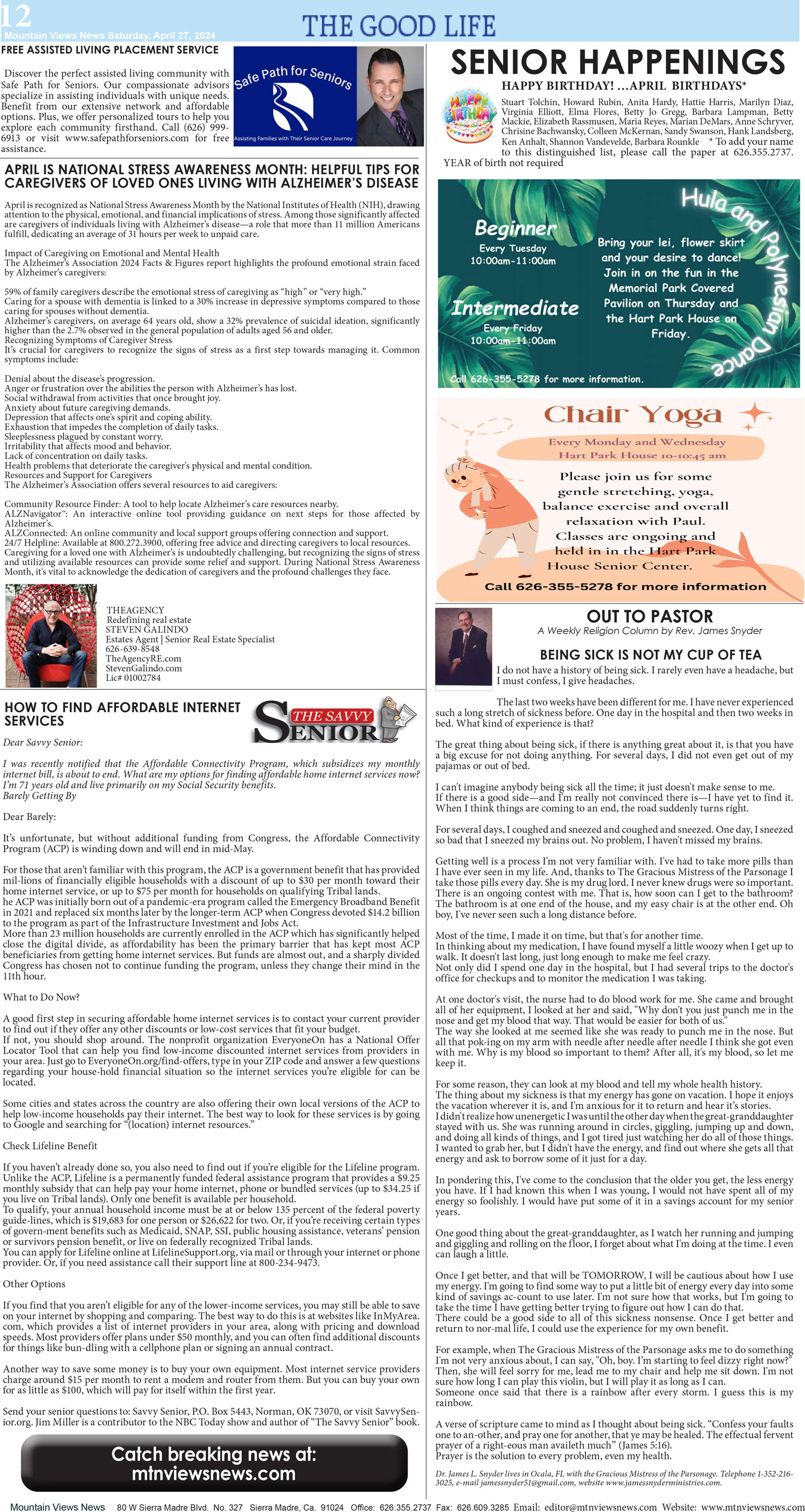 MVNews this week:  Page 12