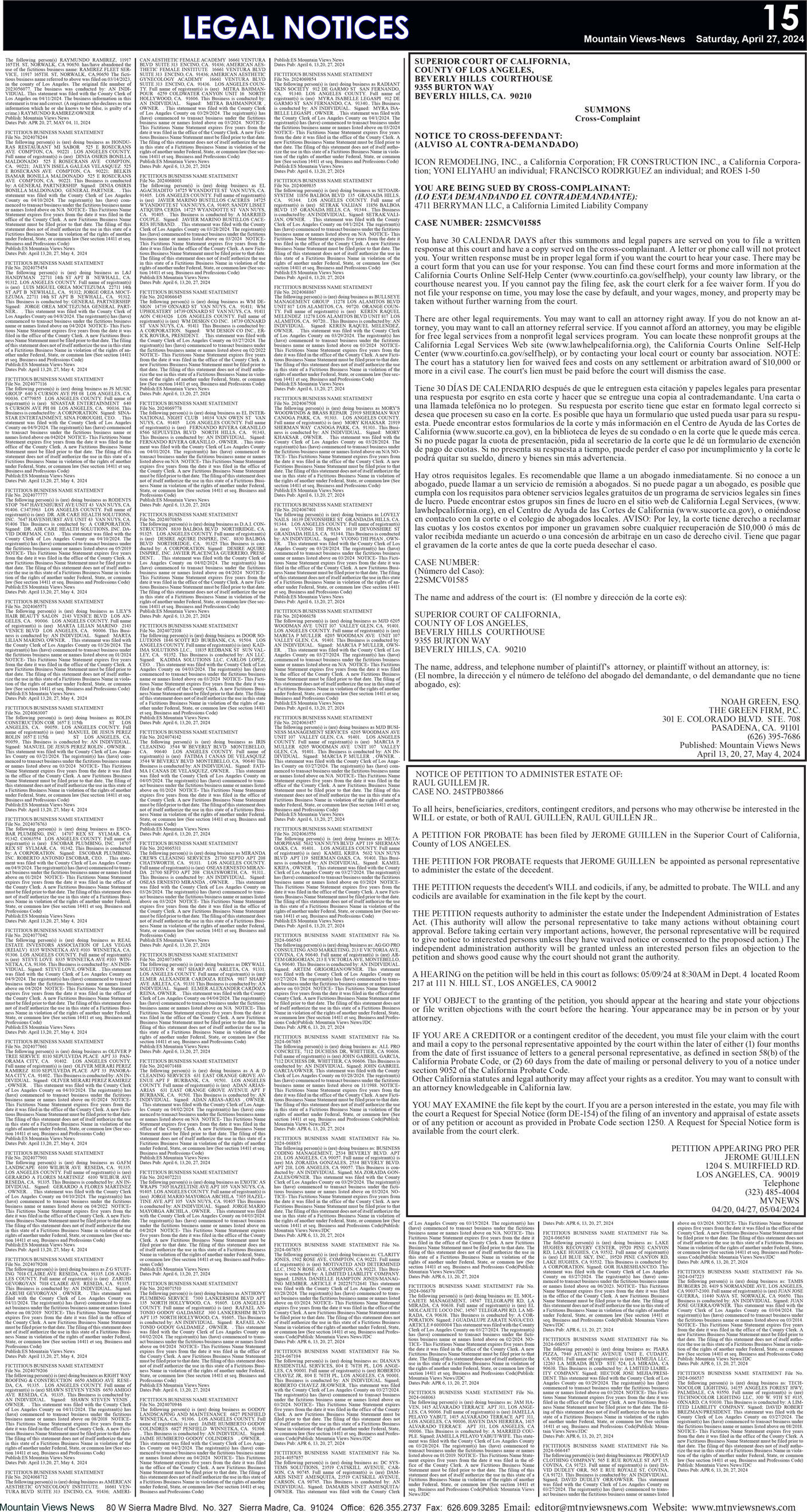 MVNews this week:  Page 15