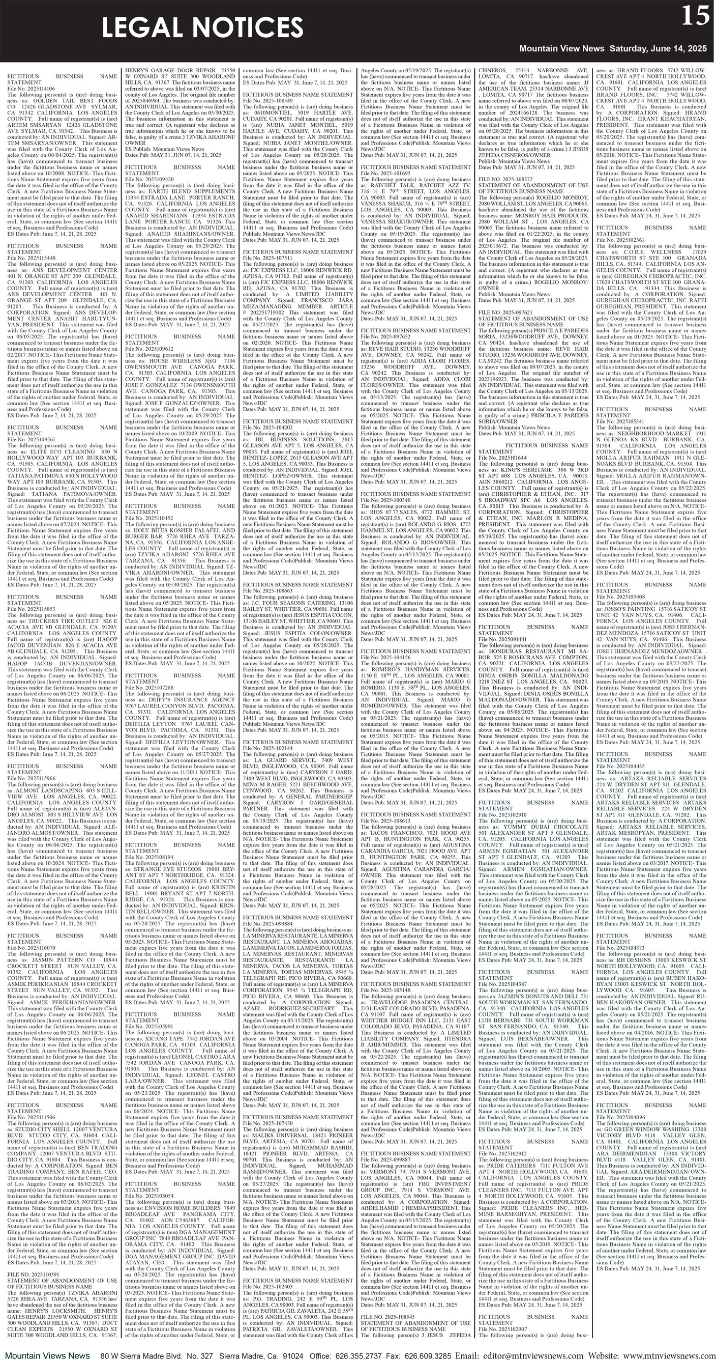 MVNews this week: Page 15