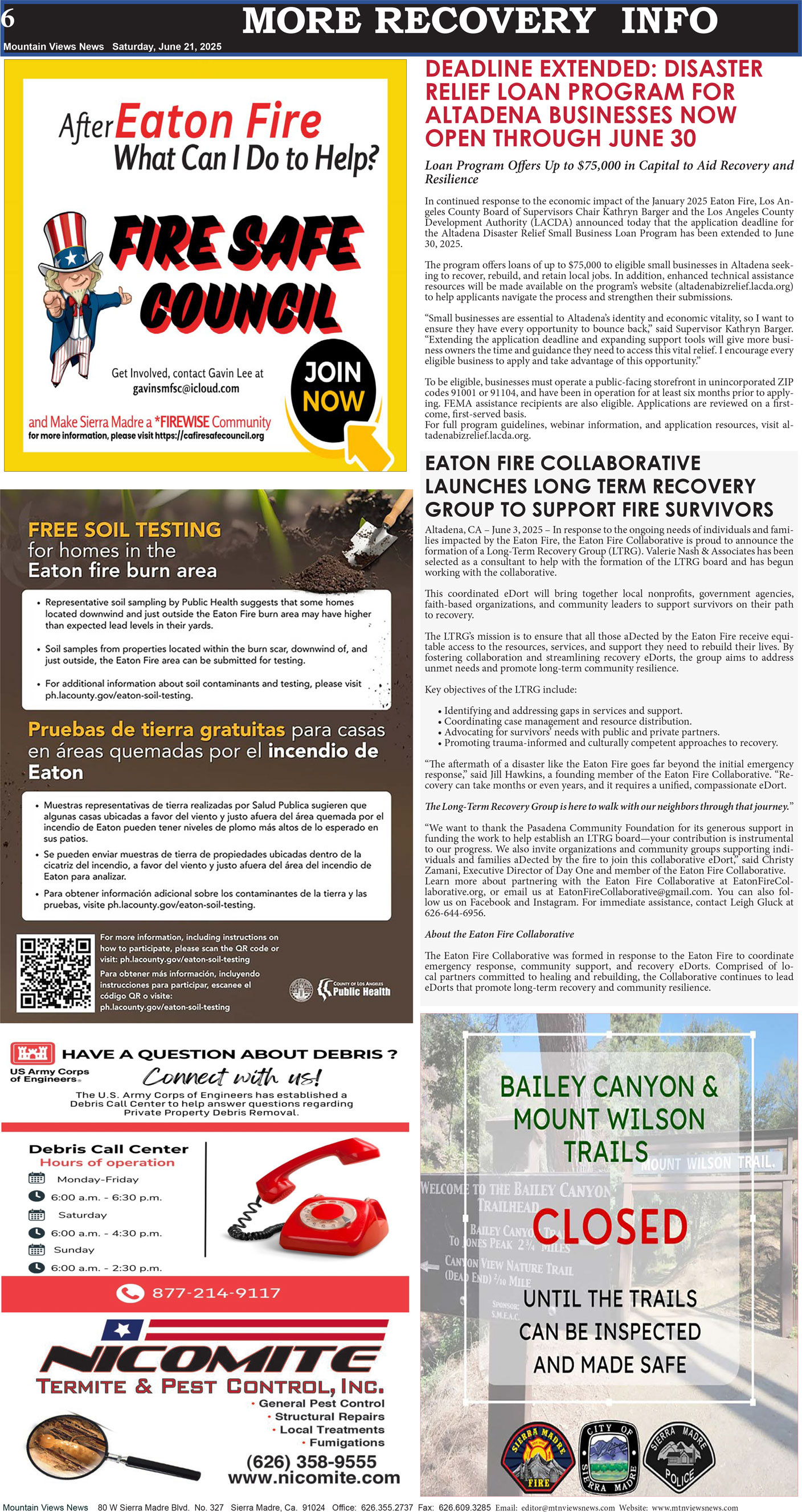 MVNews this week:  Page 6