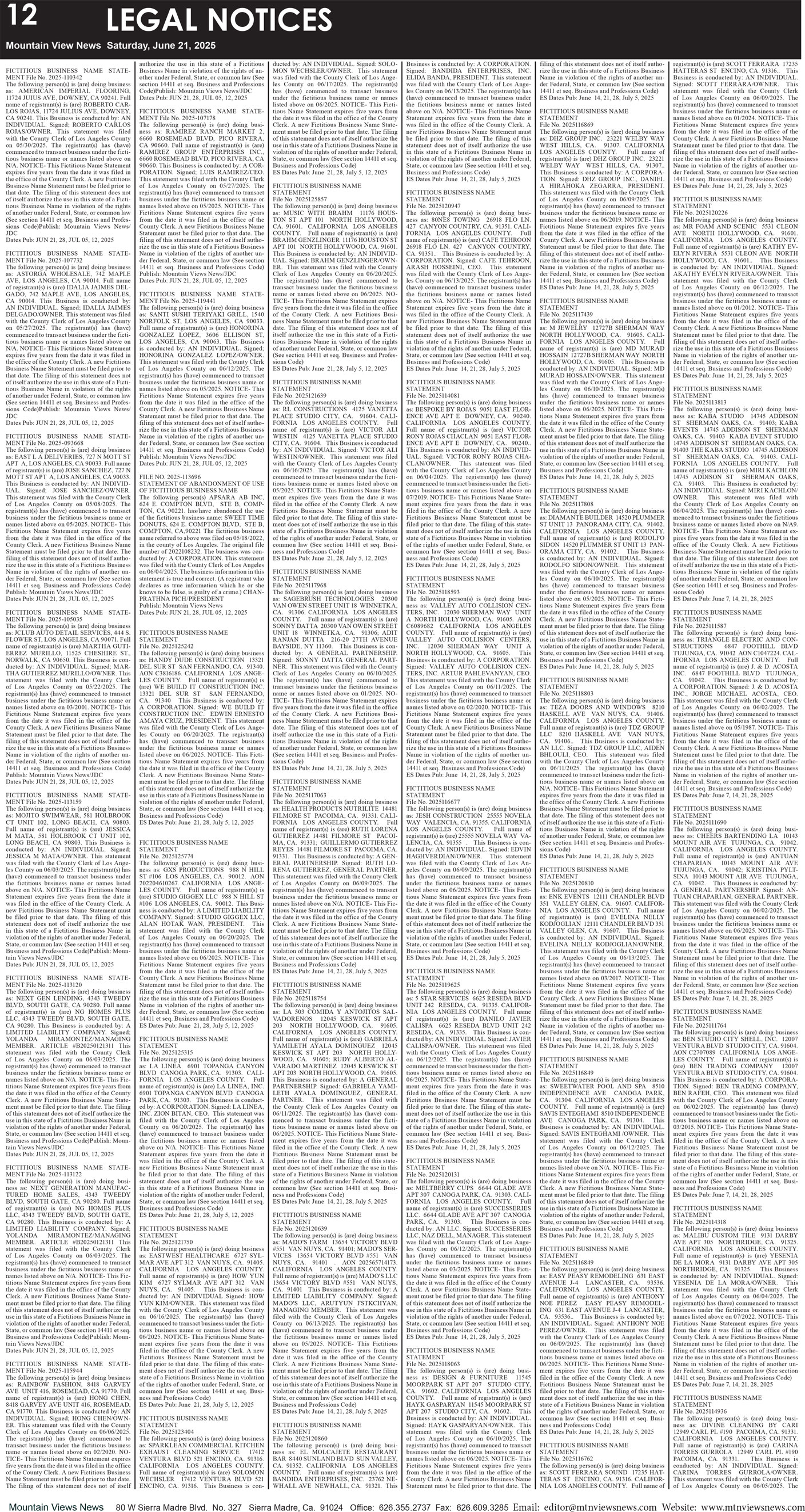 MVNews this week:  Page 12