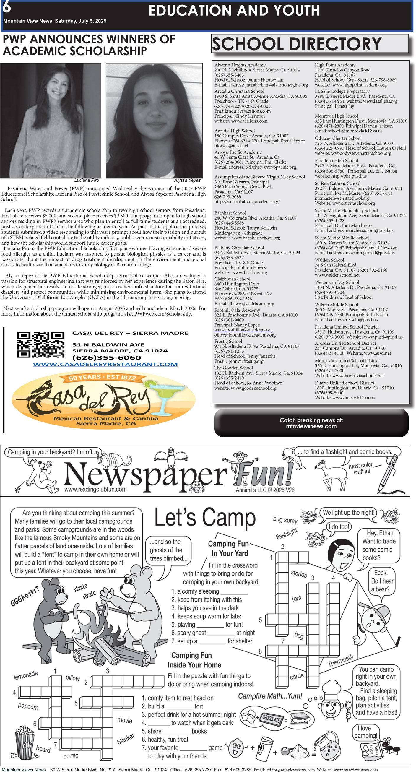 MVNews this week:  Page 6