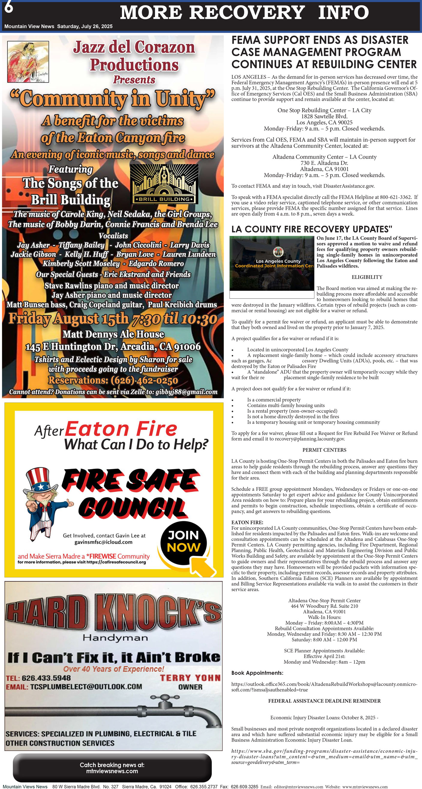 MVNews this week:  Page 6