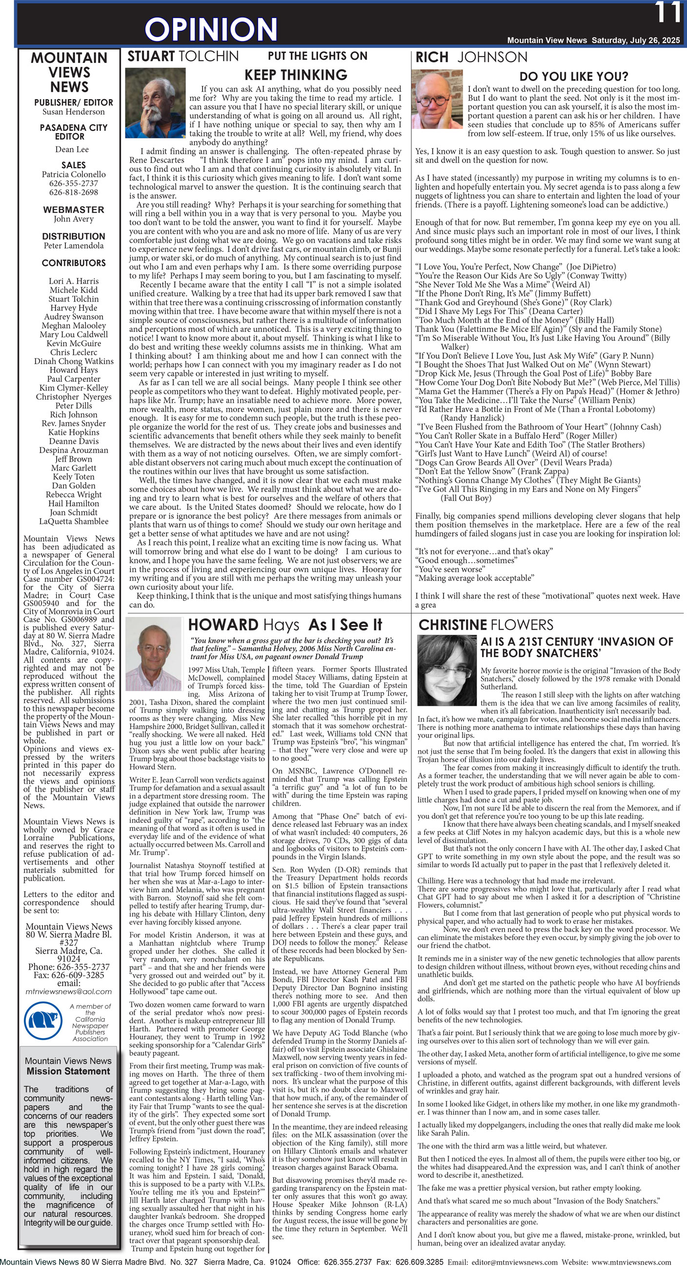 MVNews this week:  Page 11