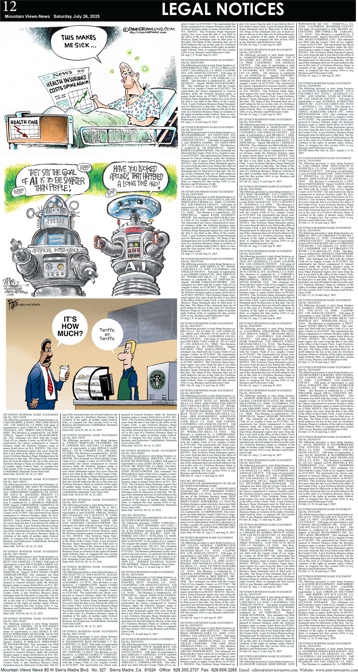 MVNews this week:  Page 12