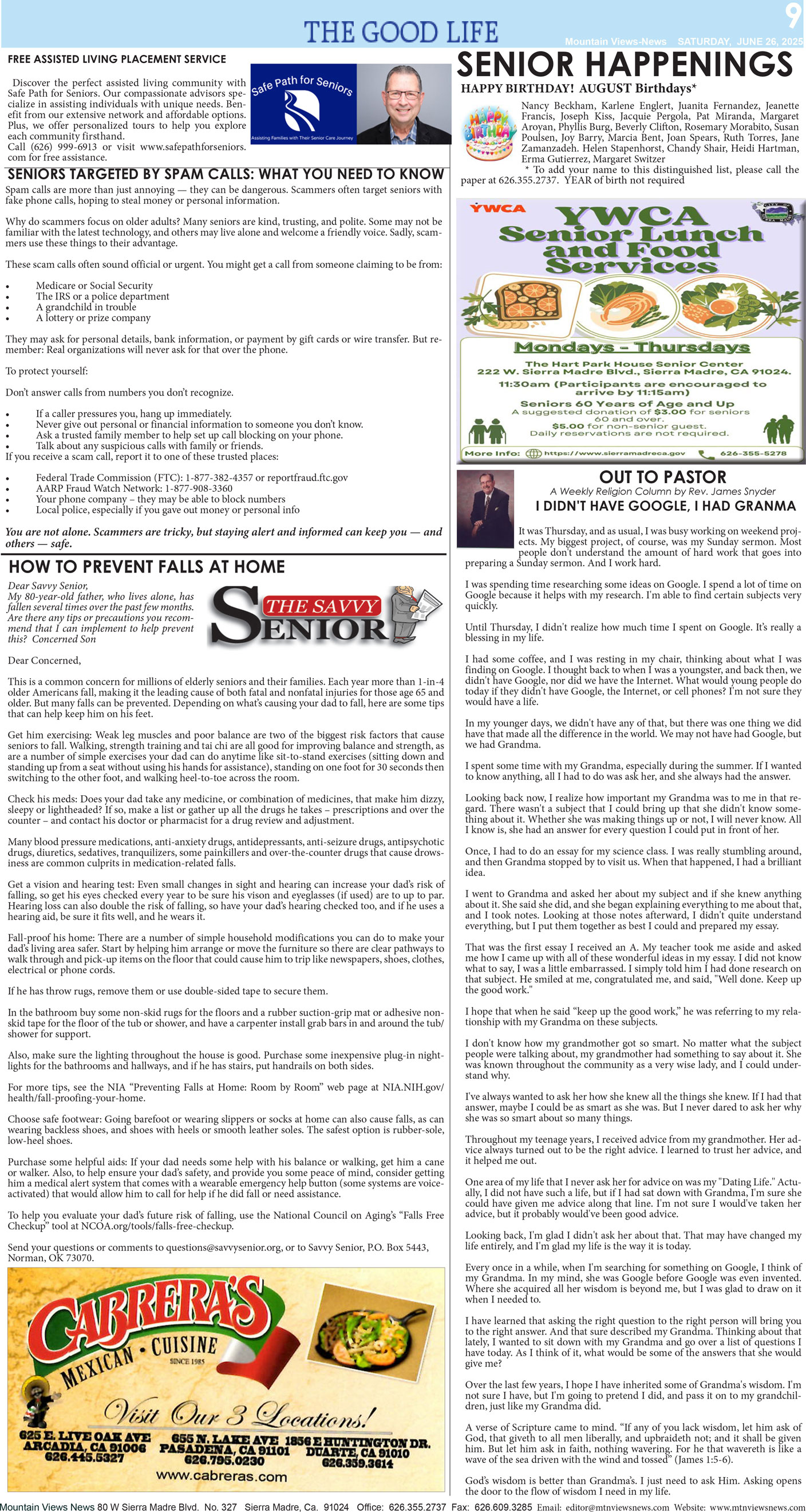 MVNews this week:  Page 9