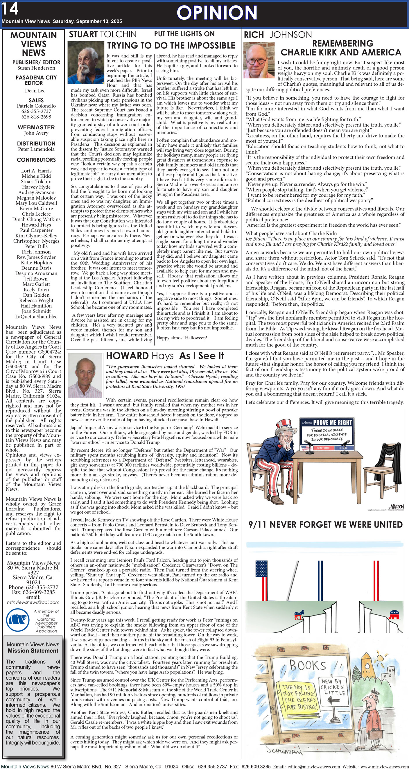 MVNews this week:  Page 14