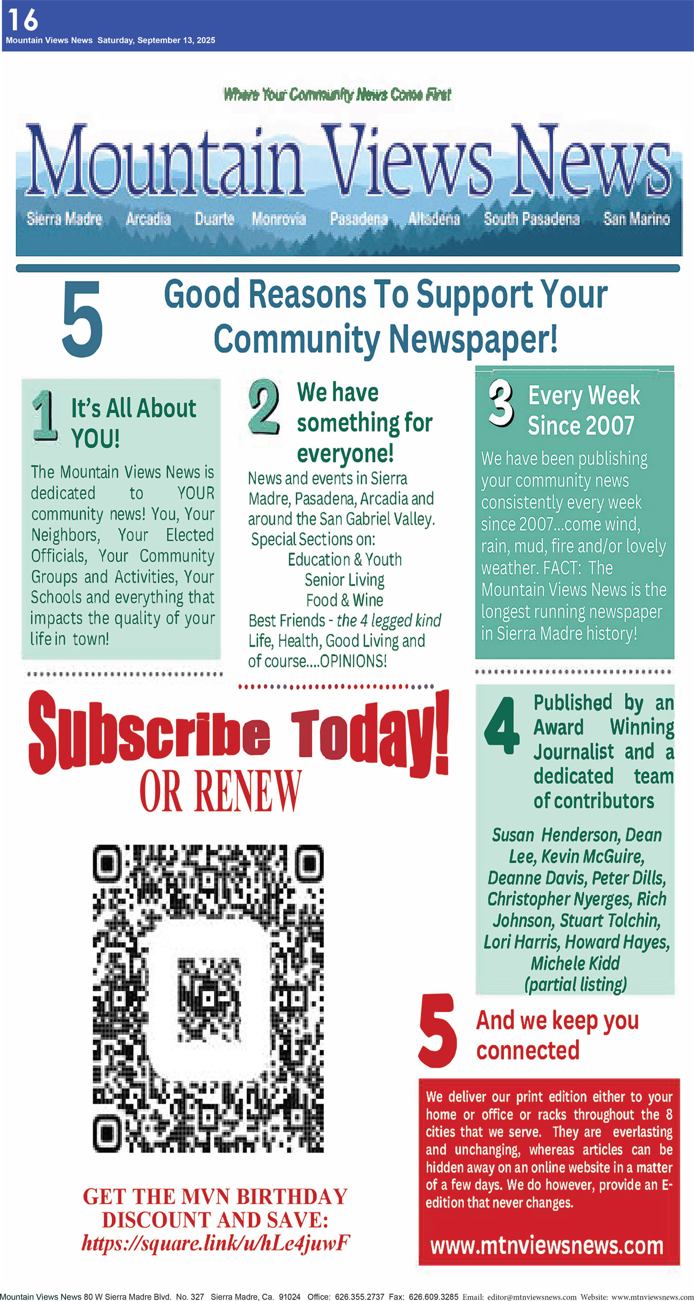 MVNews this week:  Page 16