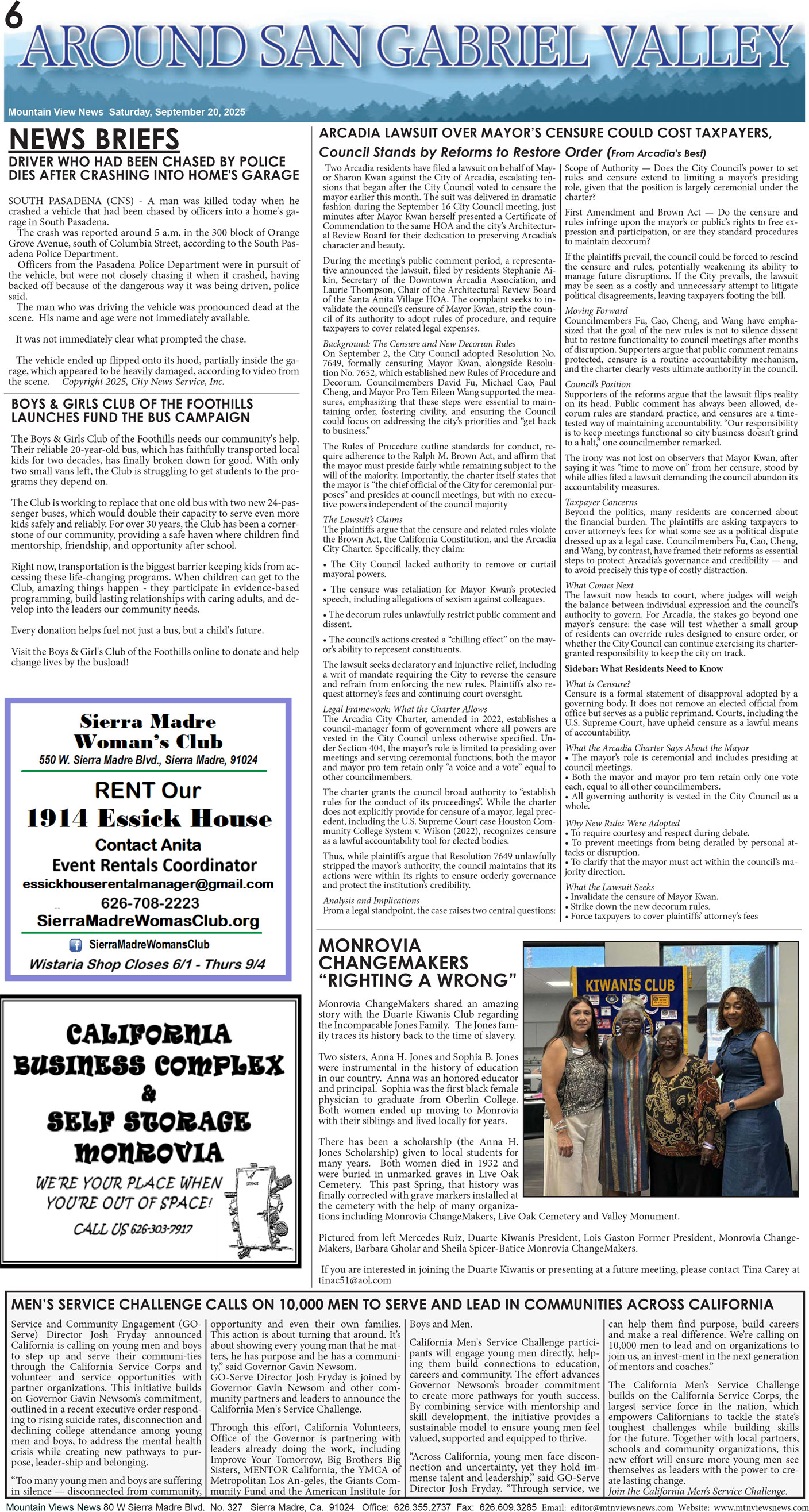 MVNews this week:  Page 6