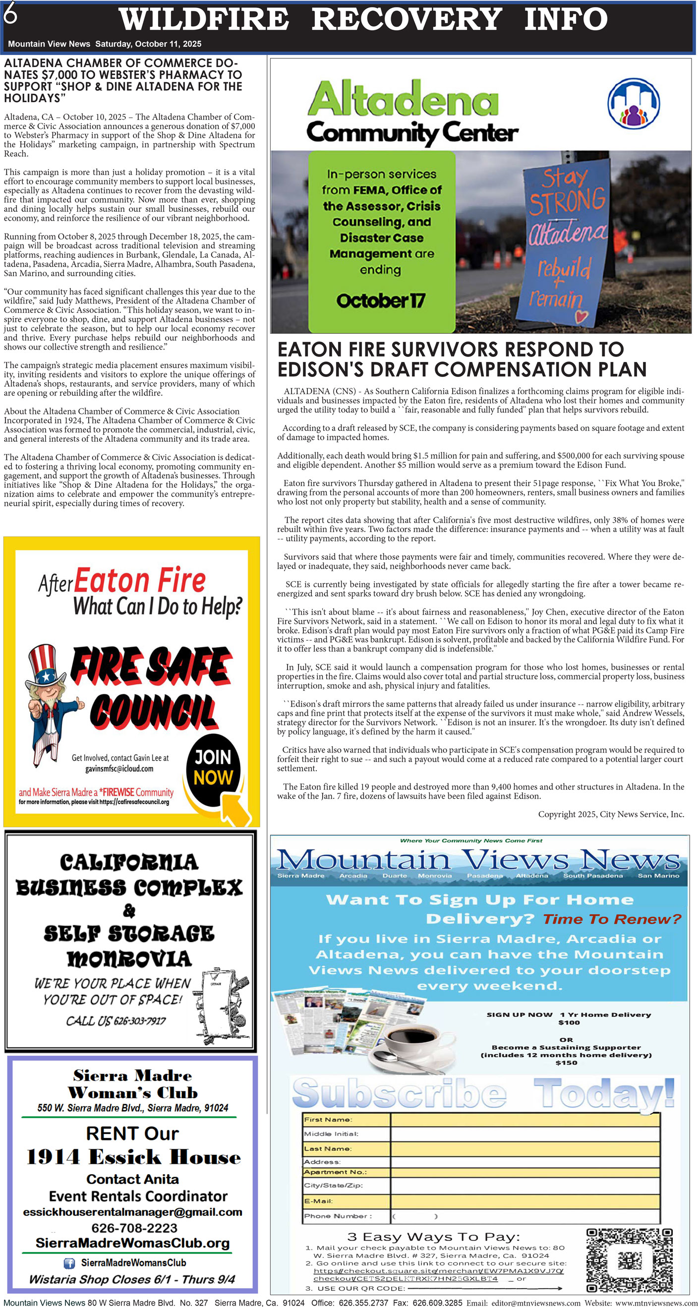 MVNews this week:  Page 6