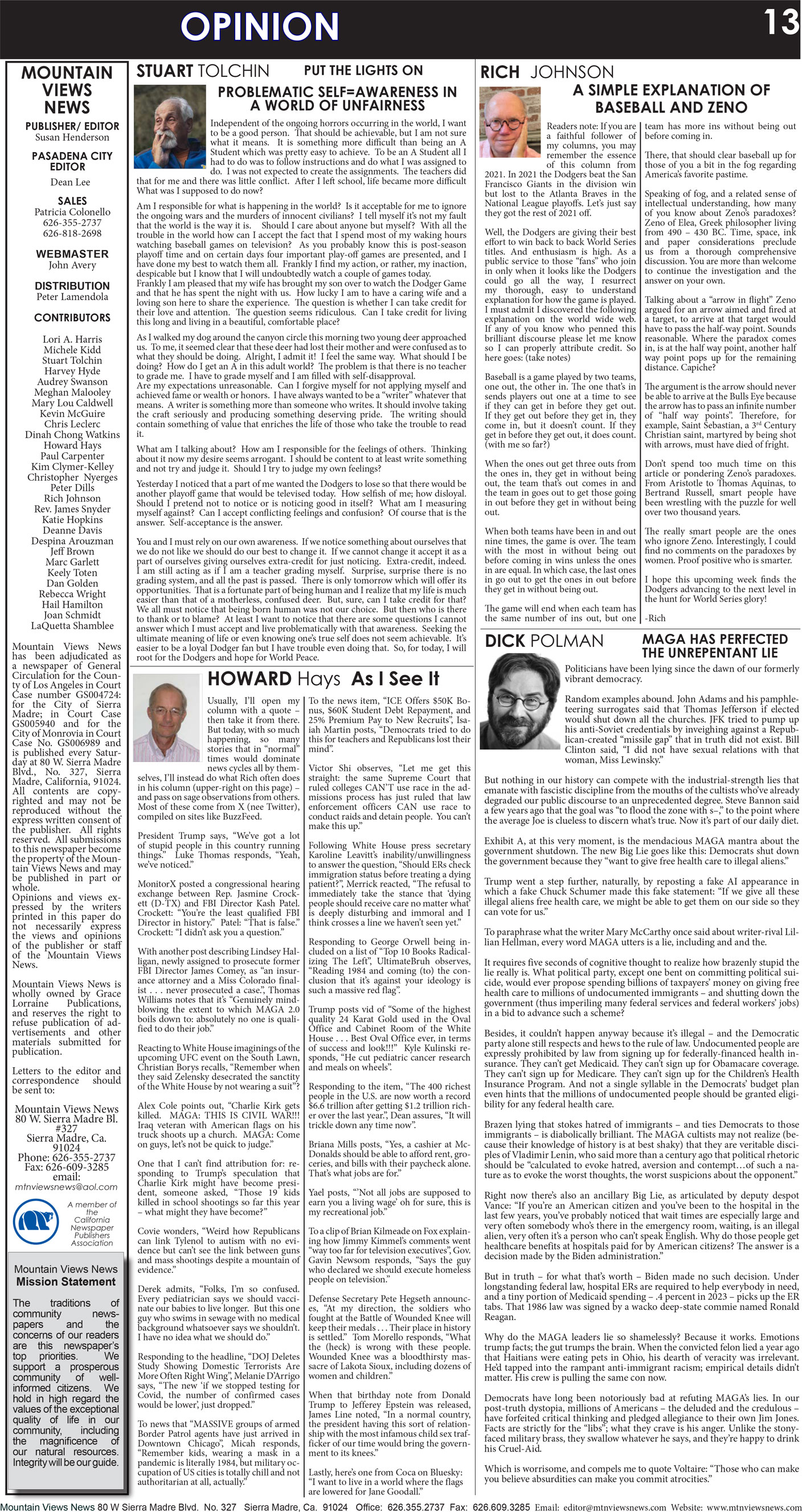 MVNews this week:  Page 13