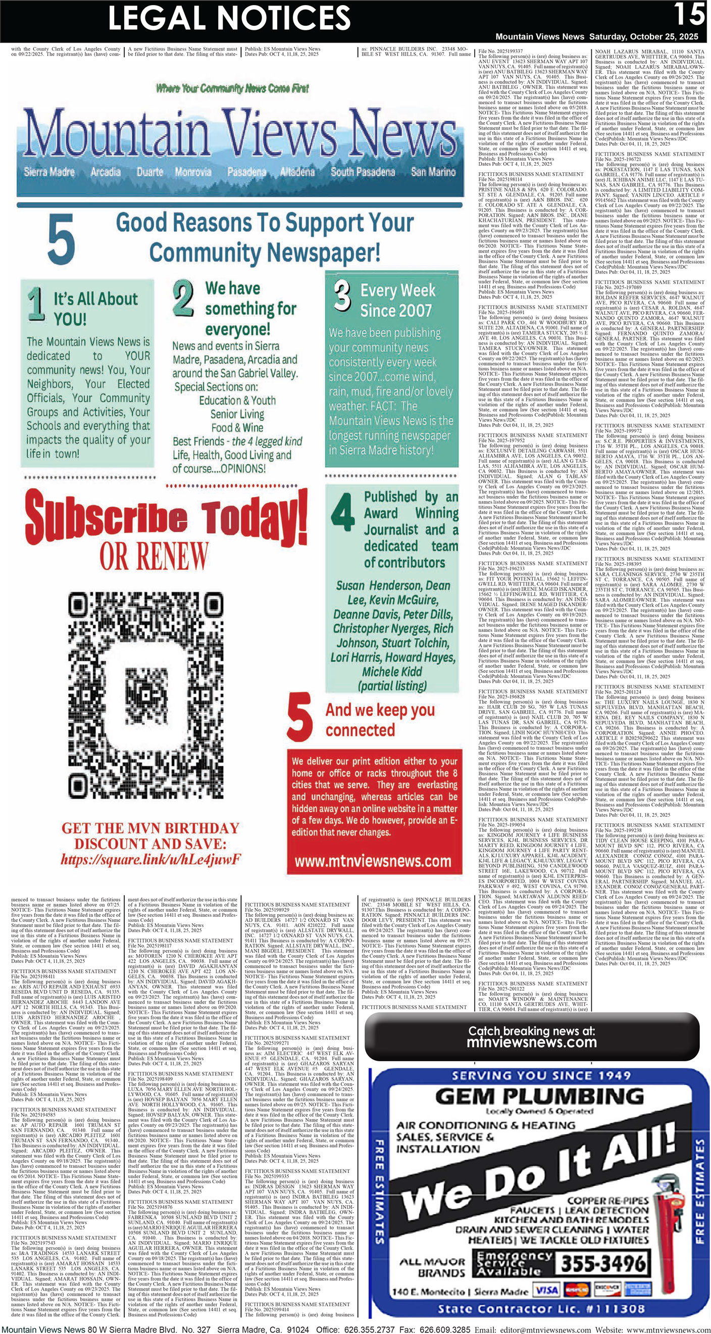 MVNews this week:  Page 15