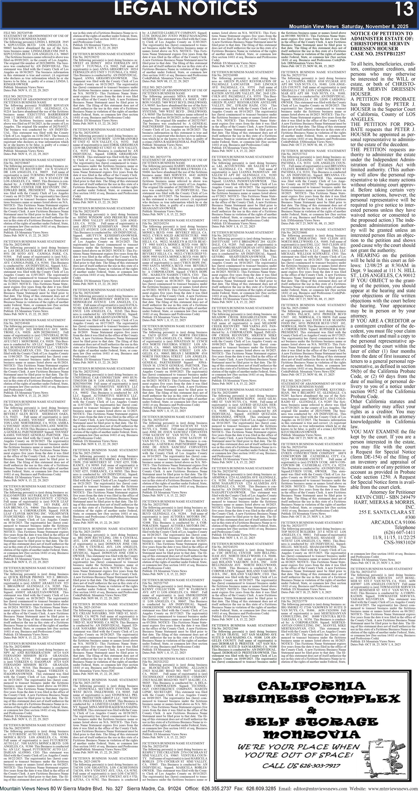 MVNews this week:  Page 13