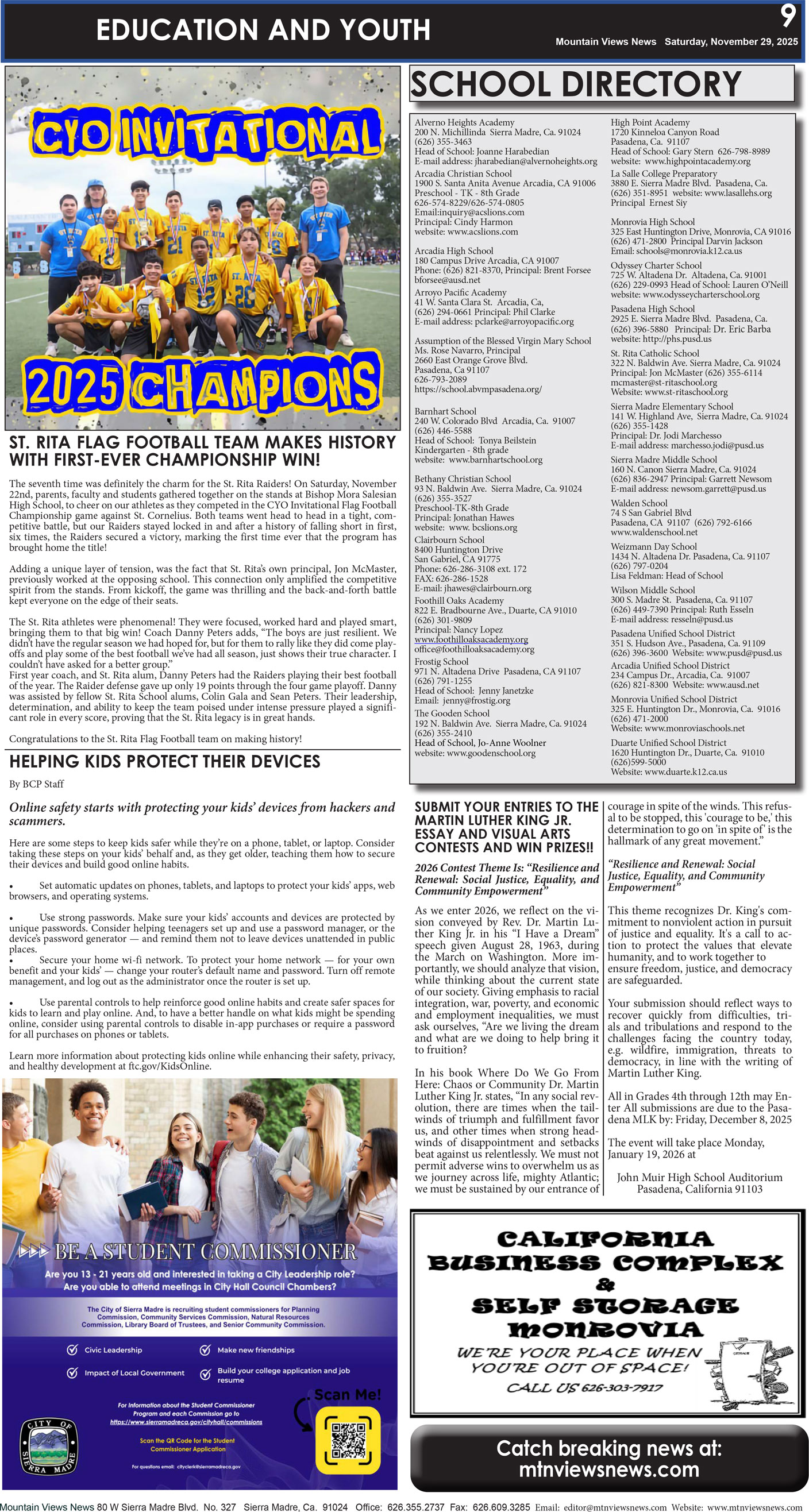 MVNews this week:  Page 9