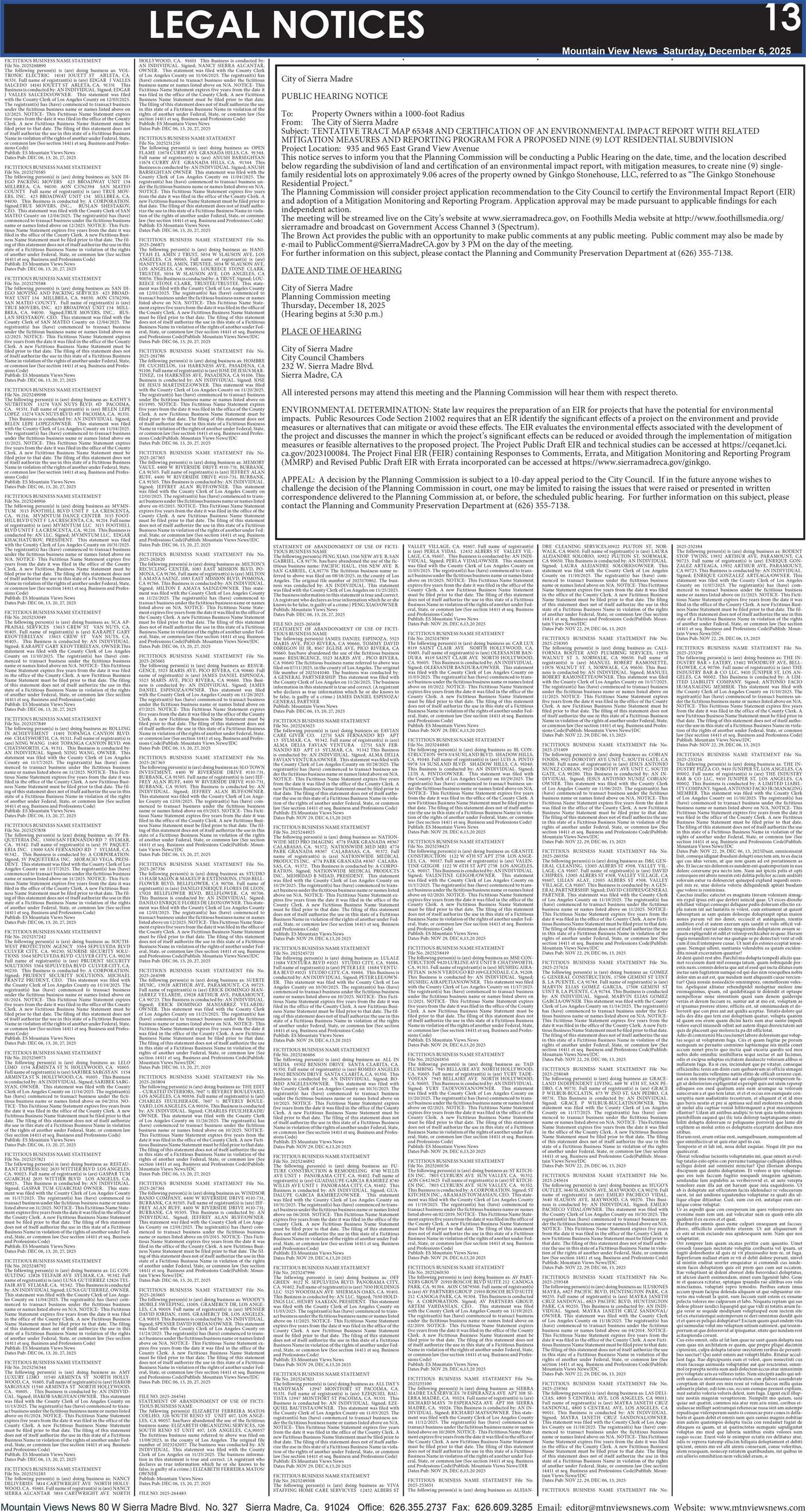 MVNews this week:  Page 13