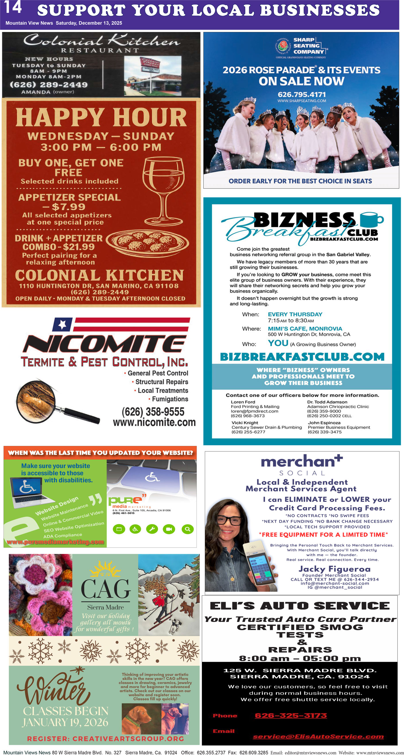 MVNews this week:  Page 14