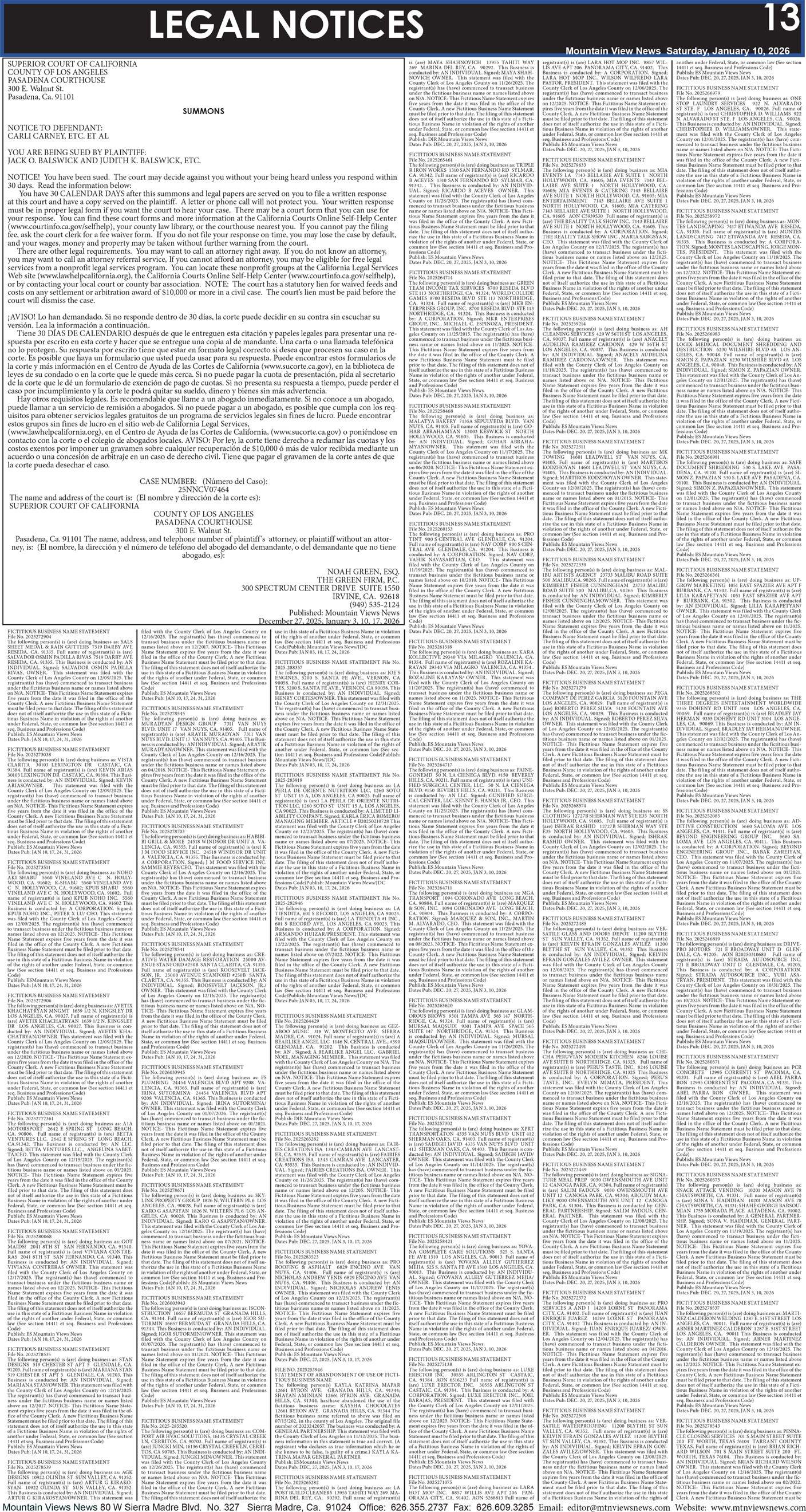 MVNews this week:  Page 13